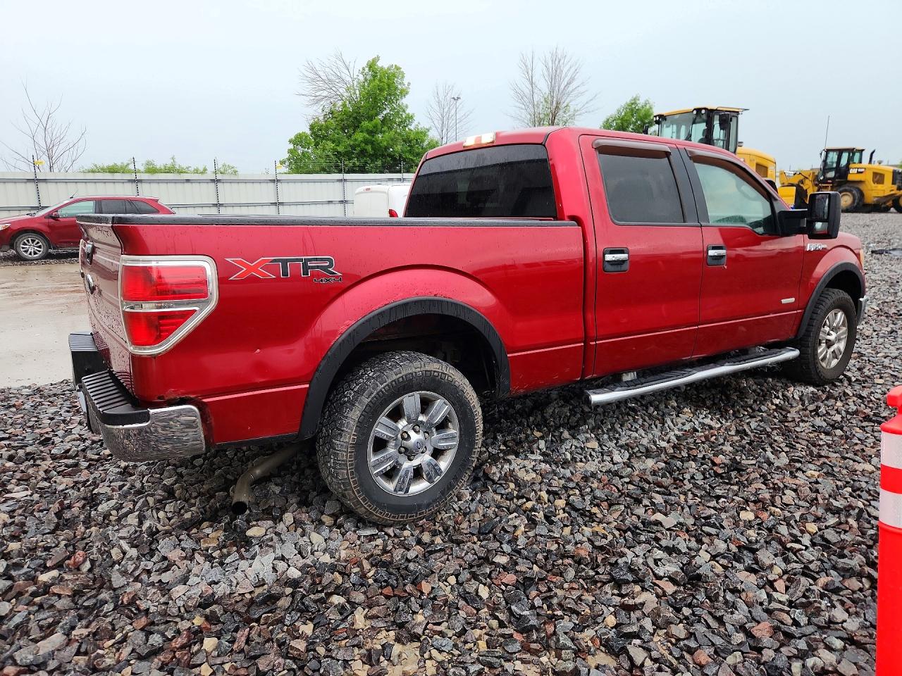 2011 Ford F150 Supercrew Red vin: 1FTFW1ET8BFA52218