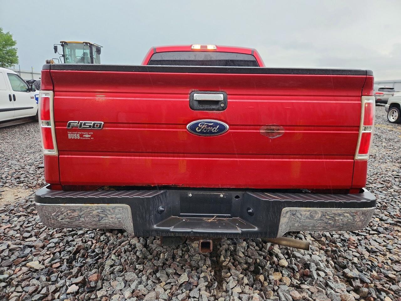 2011 Ford F150 Supercrew Red vin: 1FTFW1ET8BFA52218