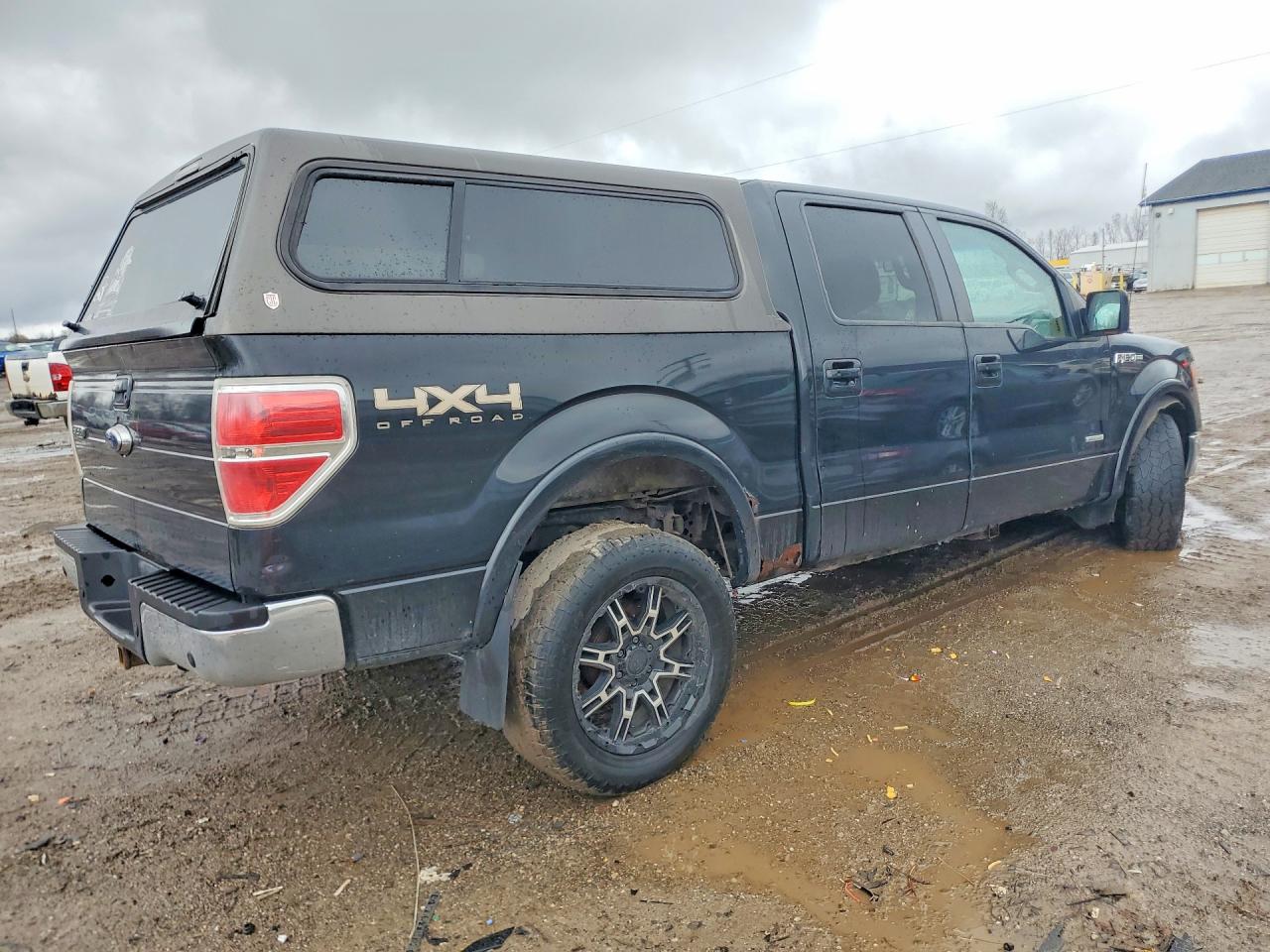2011 Ford F150 Supercrew Black vin: 1FTFW1ET8BFA58813