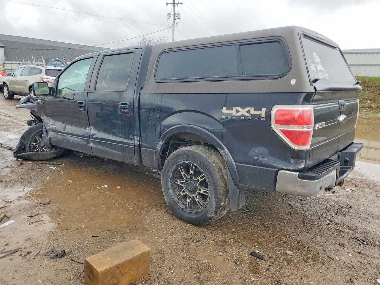 2011 Ford F150 Supercrew Black vin: 1FTFW1ET8BFA58813