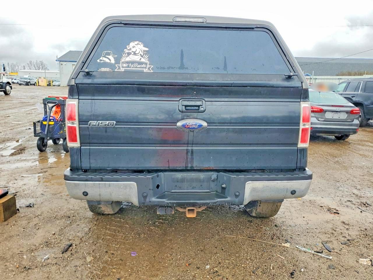 2011 Ford F150 Supercrew Black vin: 1FTFW1ET8BFA58813