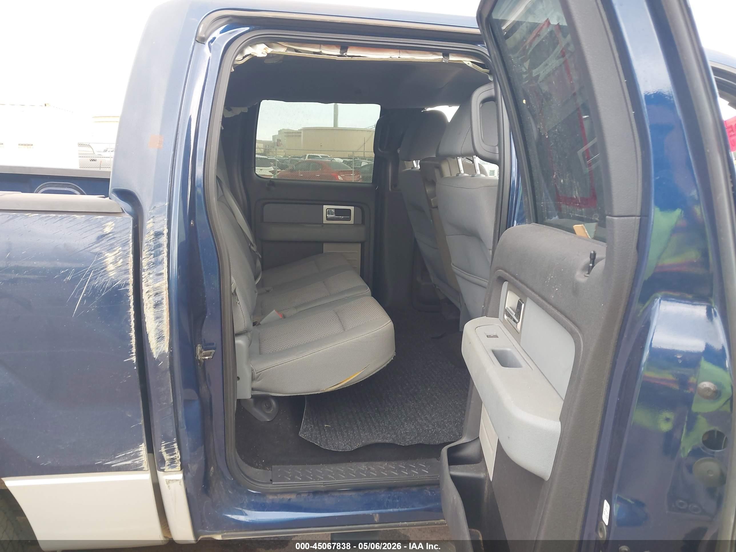 2011 Ford F-150 Xlt Blue vin: 1FTFW1ET8BFB17519