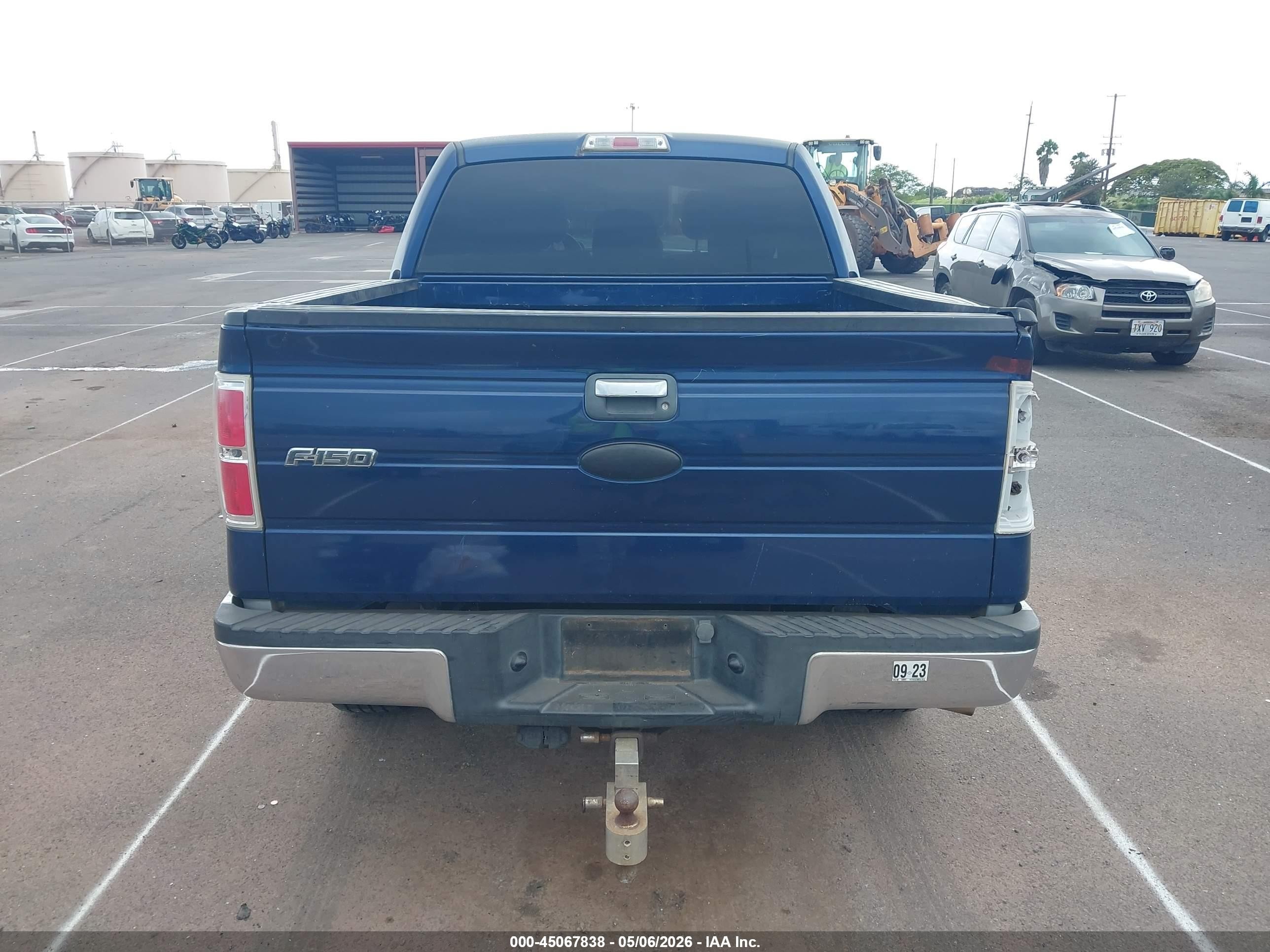 2011 Ford F-150 Xlt Blue vin: 1FTFW1ET8BFB17519