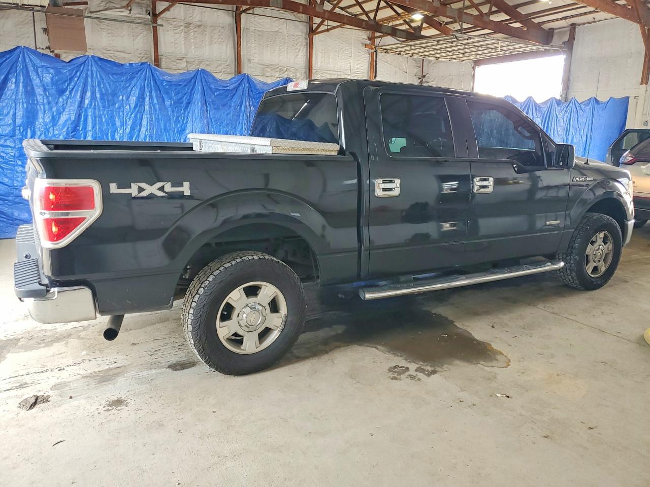 2011 Ford F150 Supercrew Black vin: 1FTFW1ET8BFB67448