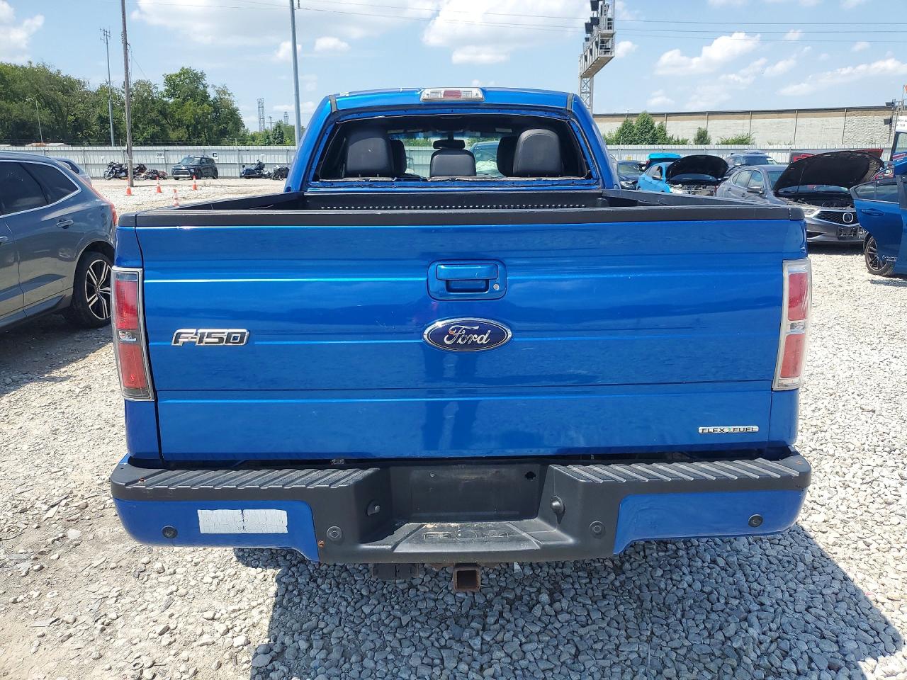 2011 Ford F150 Supercrew Blue vin: 1FTFW1ET8BFB72374