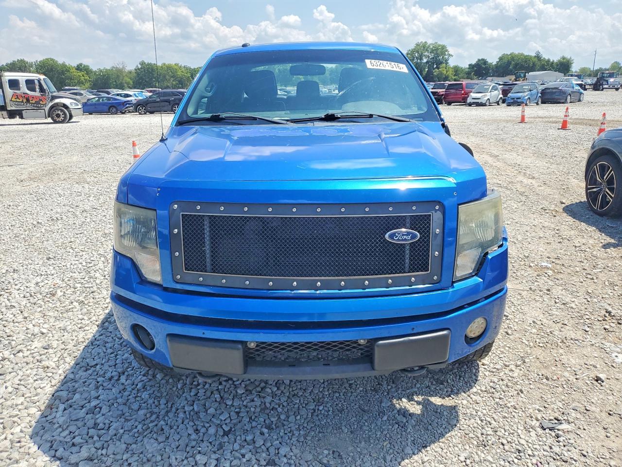 2011 Ford F150 Supercrew Blue vin: 1FTFW1ET8BFB72374