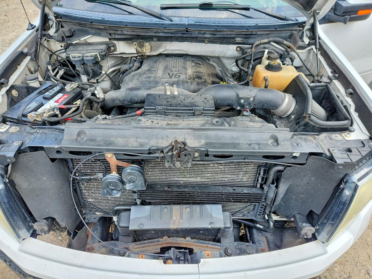 2011 Ford F150 Supercrew Белый vin: 1FTFW1ET8BFB74271