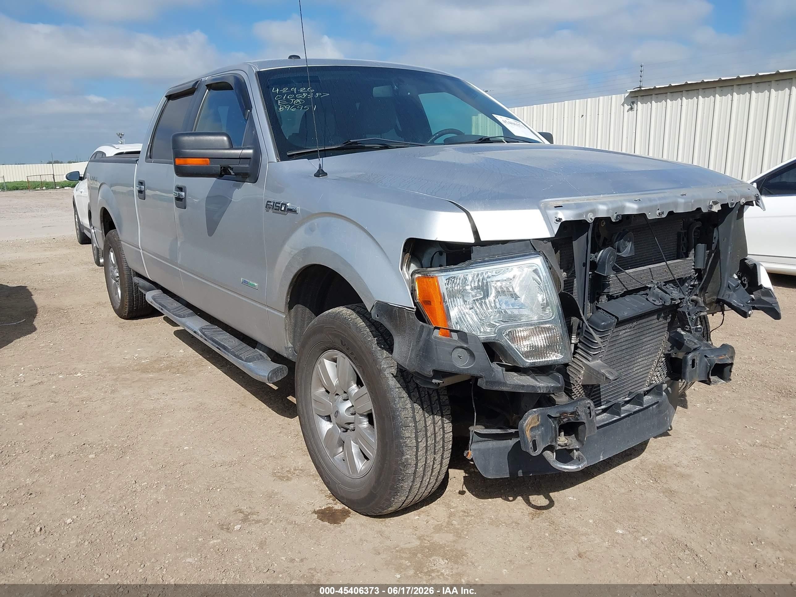 2011 Ford F-150 Xlt Серебряный vin: 1FTFW1ET8BFB96951