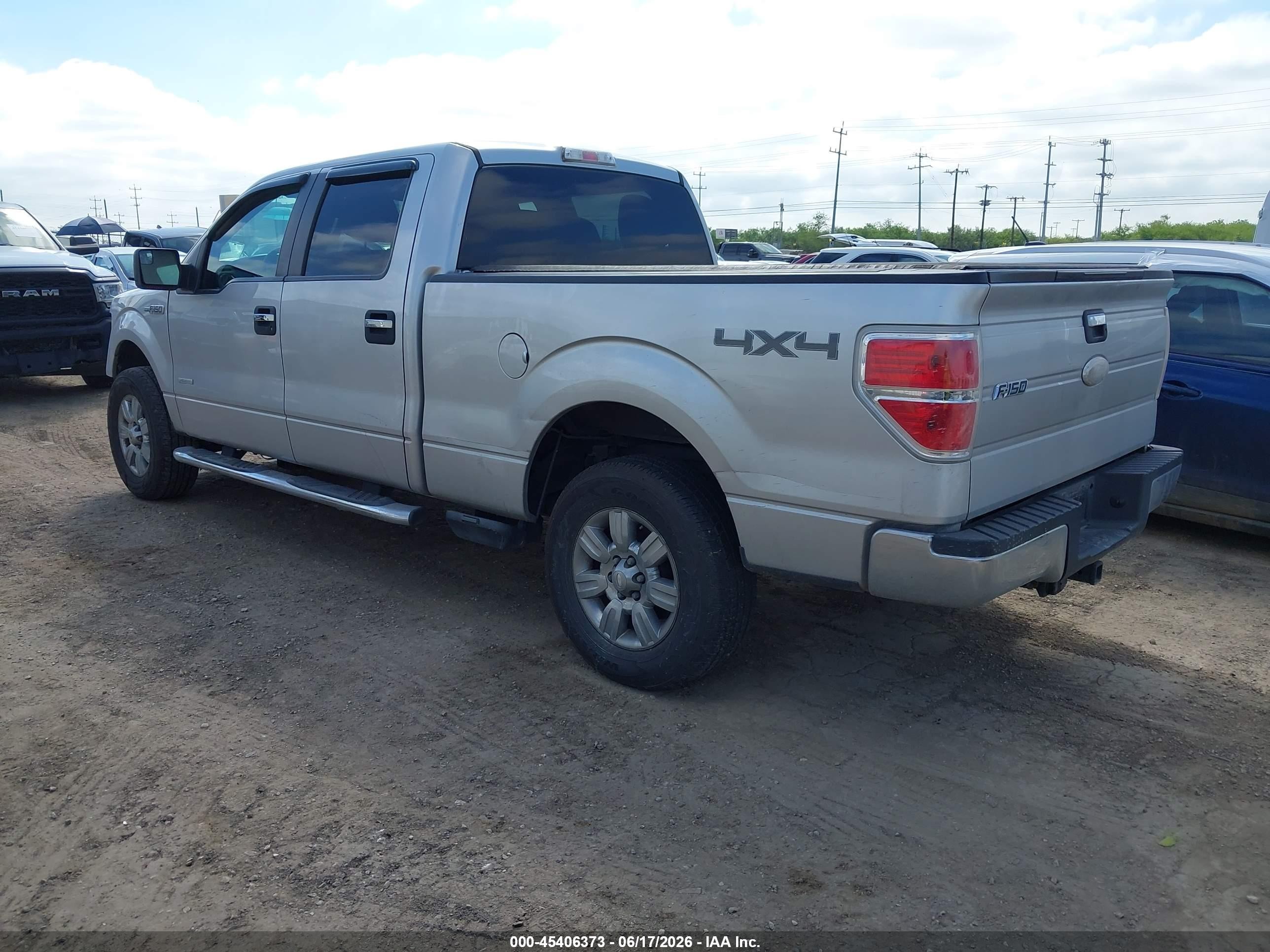 2011 Ford F-150 Xlt Серебряный vin: 1FTFW1ET8BFB96951