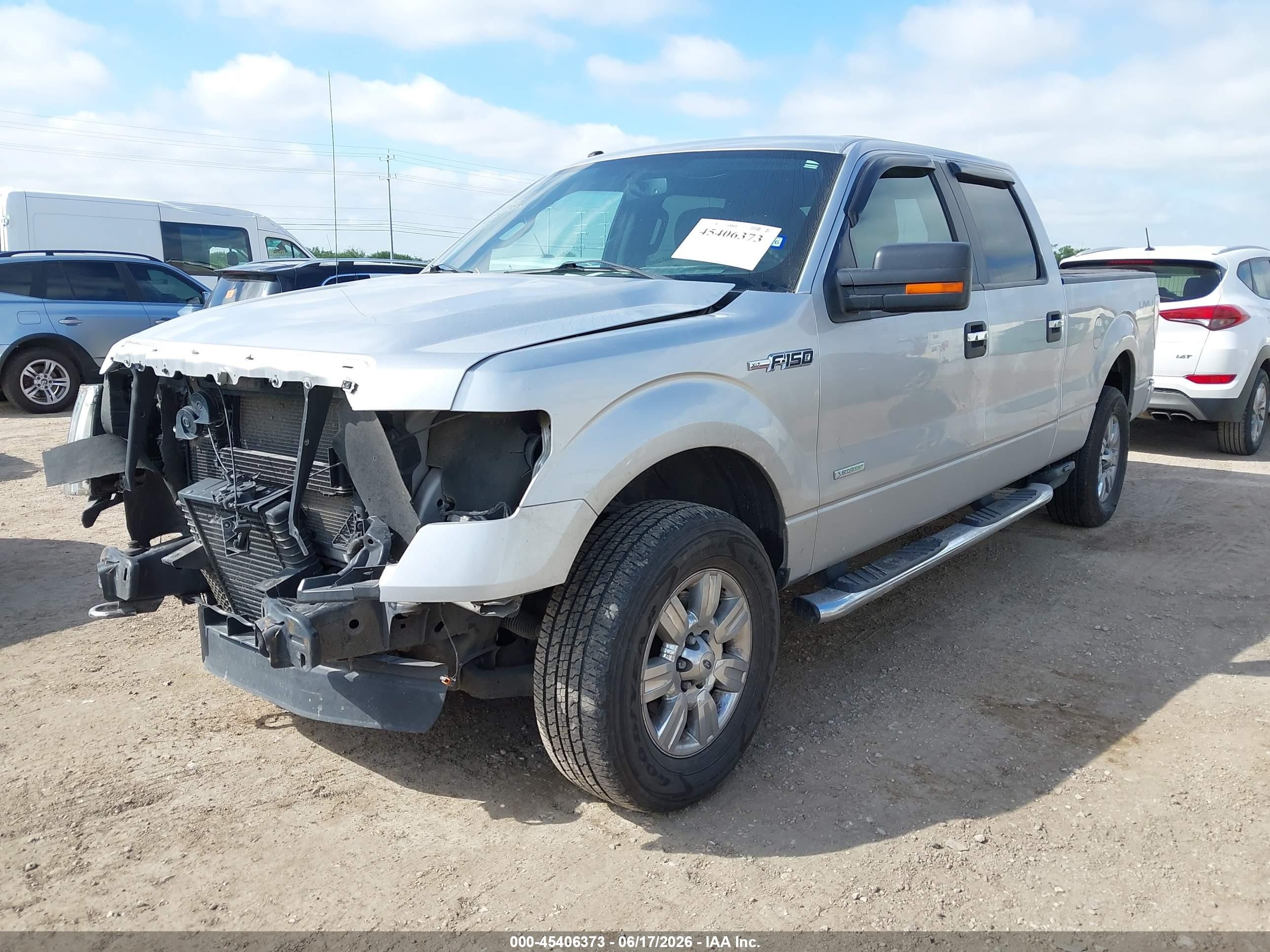 2011 Ford F-150 Xlt Серебряный vin: 1FTFW1ET8BFB96951