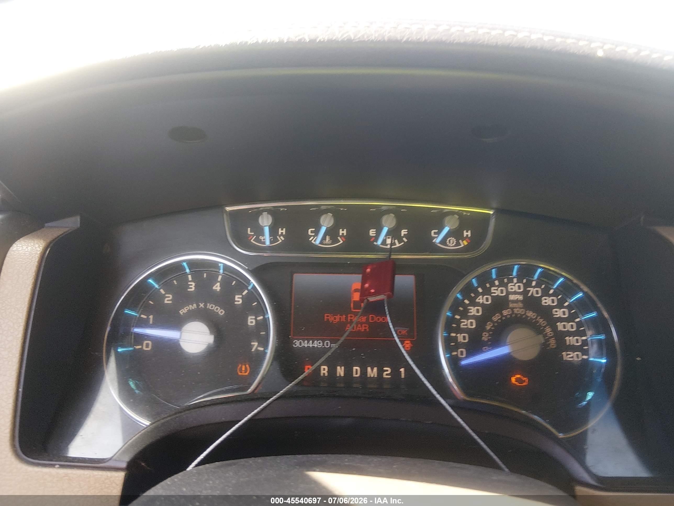 2011 Ford F-150 Fx4/king Ranch/lariat/platinum/xlt Brown vin: 1FTFW1ET8BFB98053