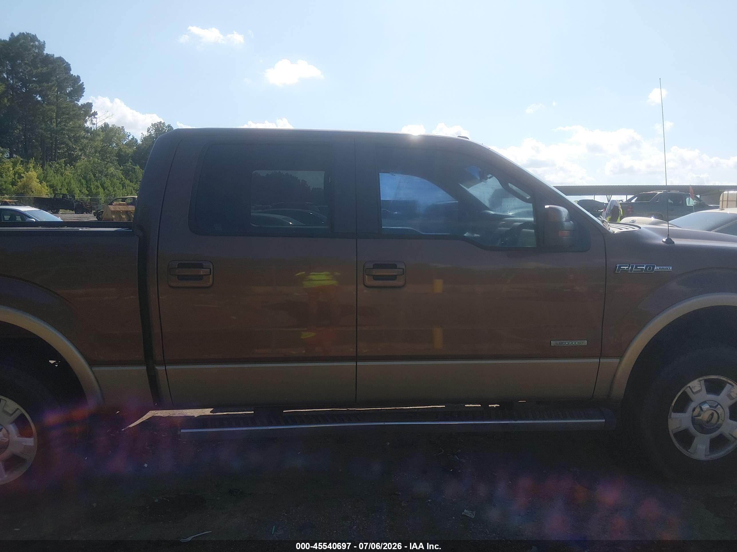 2011 Ford F-150 Fx4/king Ranch/lariat/platinum/xlt Brown vin: 1FTFW1ET8BFB98053