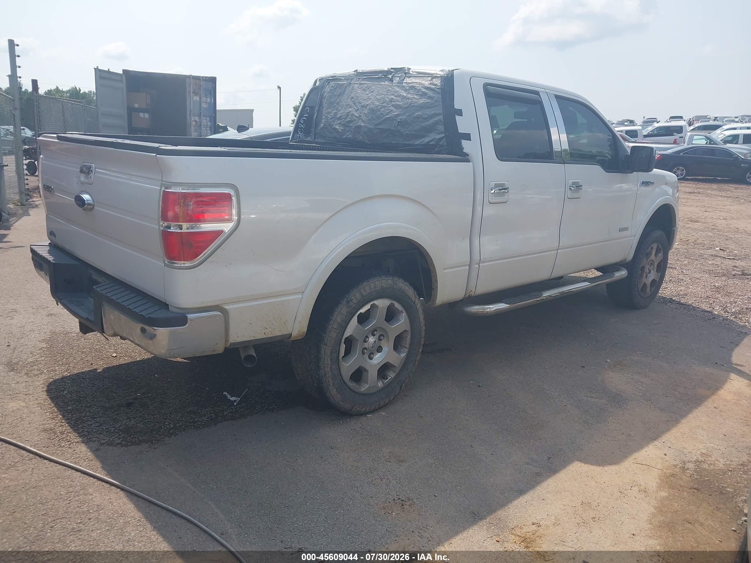 2011 Ford F-150 Fx4/king Ranch/lariat/platinum/xlt Белый vin: 1FTFW1ET8BFC16826