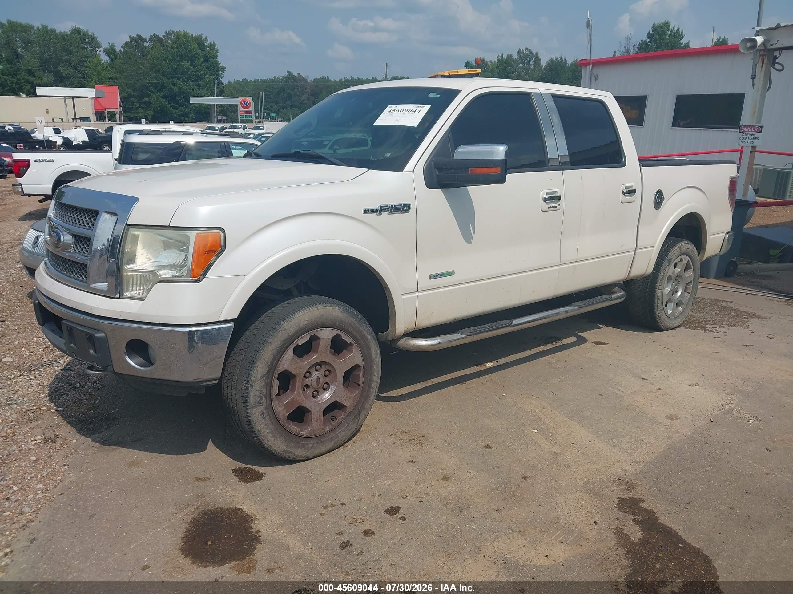 2011 Ford F-150 Fx4/king Ranch/lariat/platinum/xlt Белый vin: 1FTFW1ET8BFC16826
