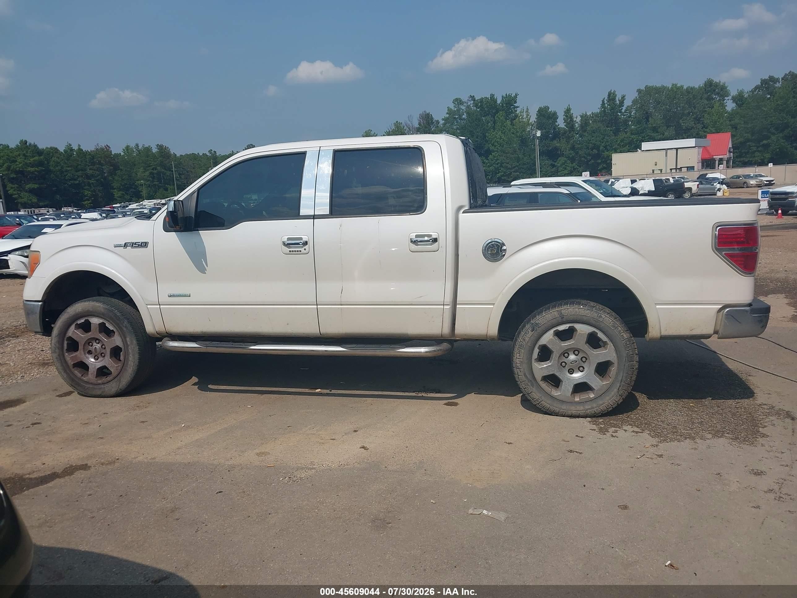 2011 Ford F-150 Fx4/king Ranch/lariat/platinum/xlt Белый vin: 1FTFW1ET8BFC16826