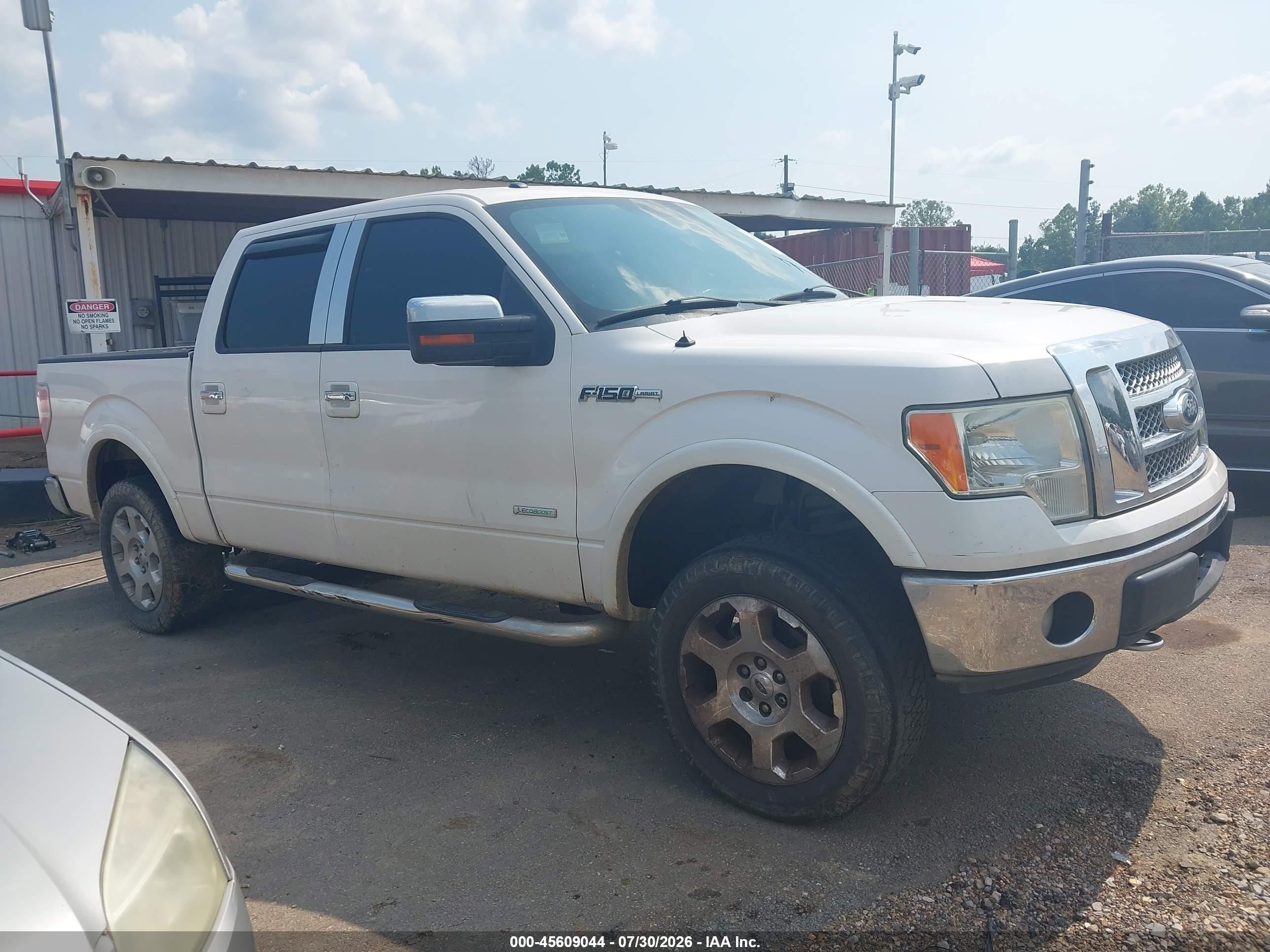 2011 Ford F-150 Fx4/king Ranch/lariat/platinum/xlt Белый vin: 1FTFW1ET8BFC16826