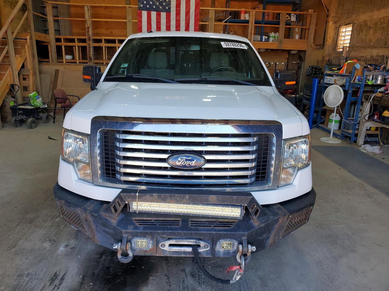 2011 Ford F150 Supercrew White vin: 1FTFW1ET8BFC27633