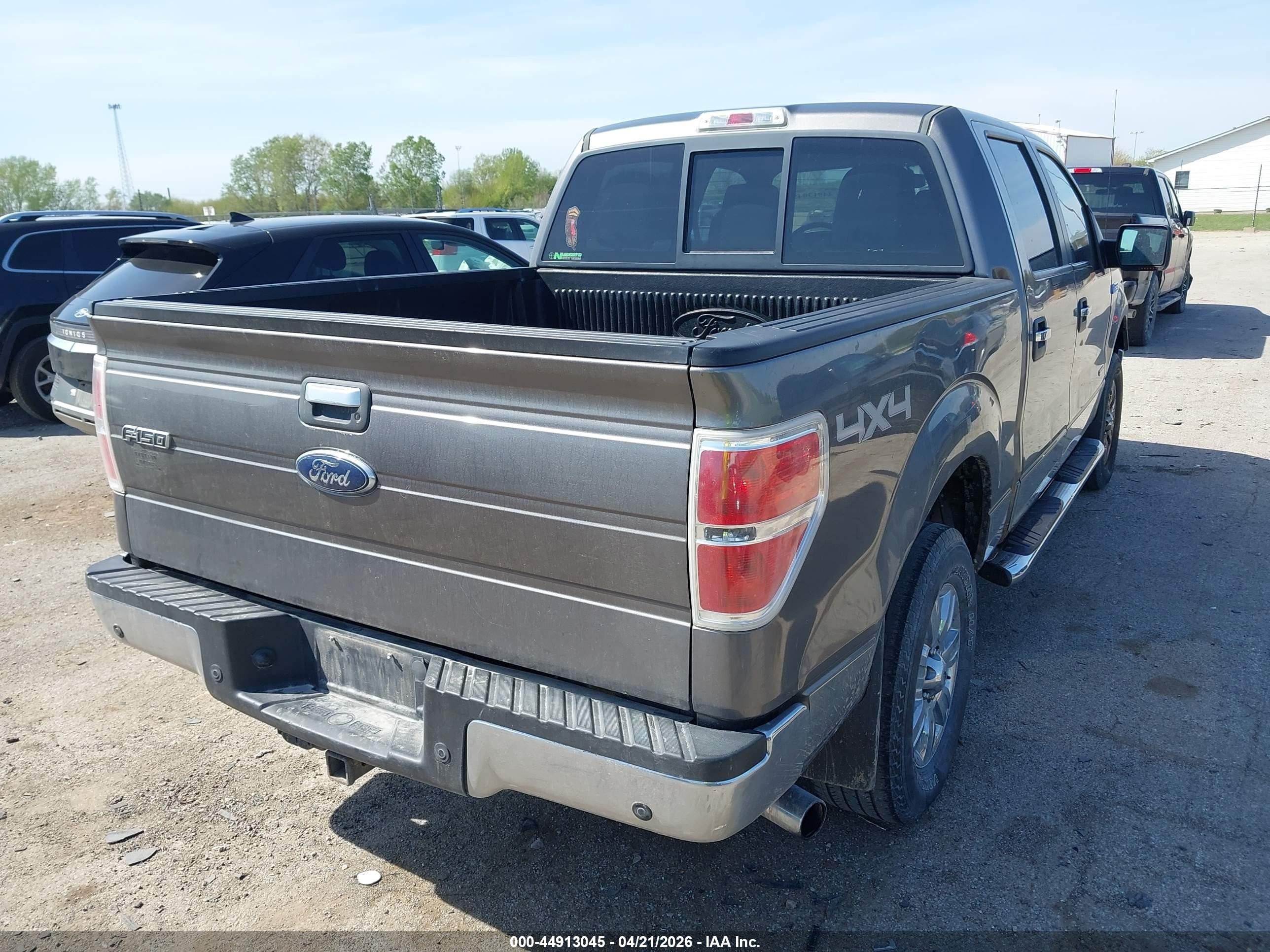 2011 Ford F-150 Xlt Gray vin: 1FTFW1ET8BFC65055