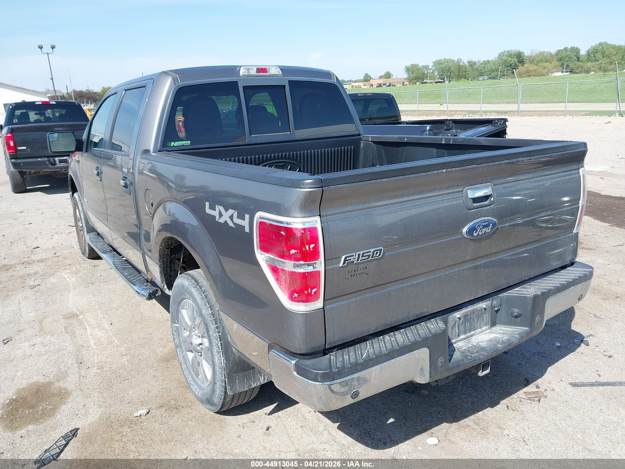 2011 Ford F-150 Xlt Gray vin: 1FTFW1ET8BFC65055