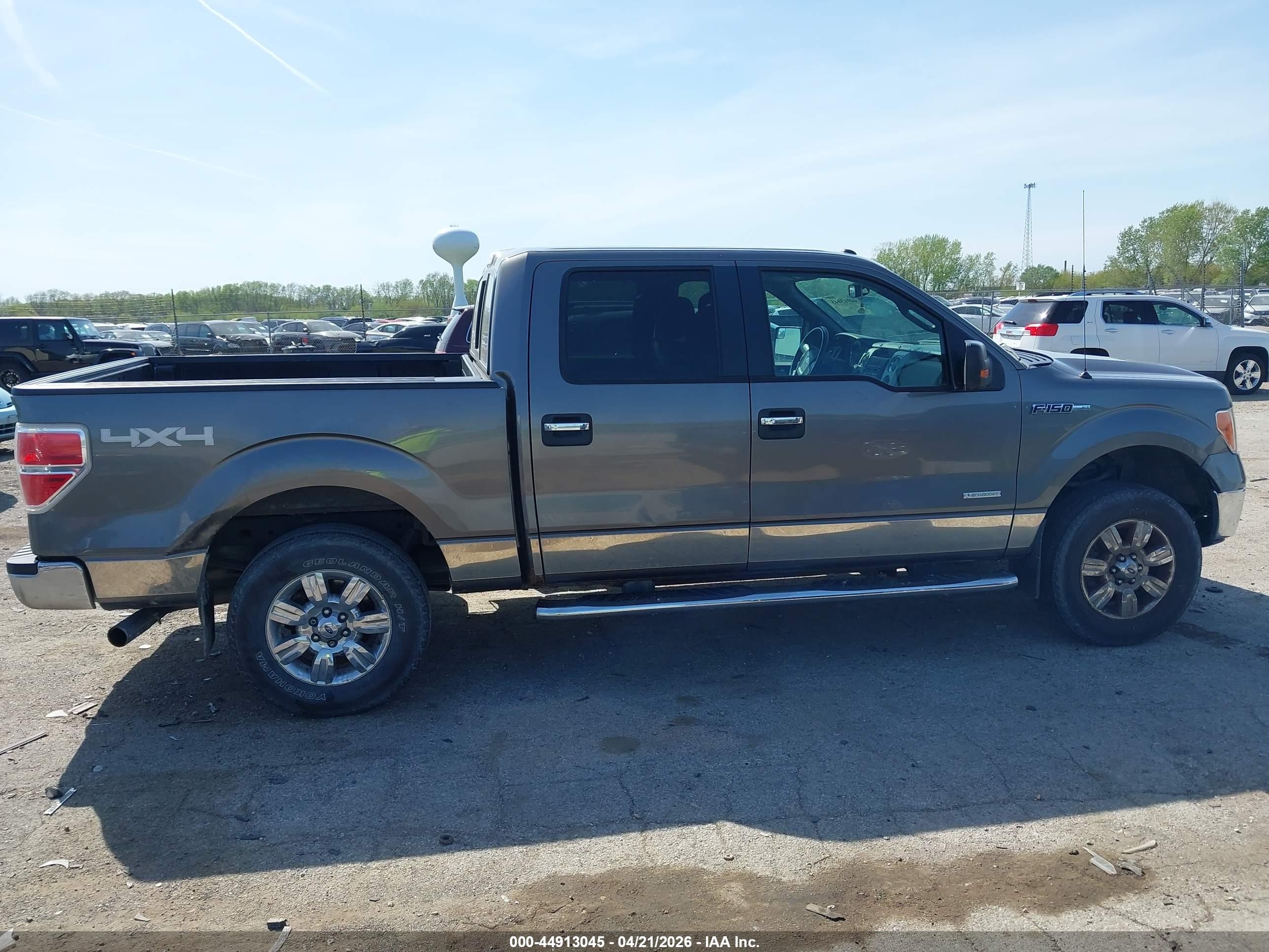 2011 Ford F-150 Xlt Gray vin: 1FTFW1ET8BFC65055