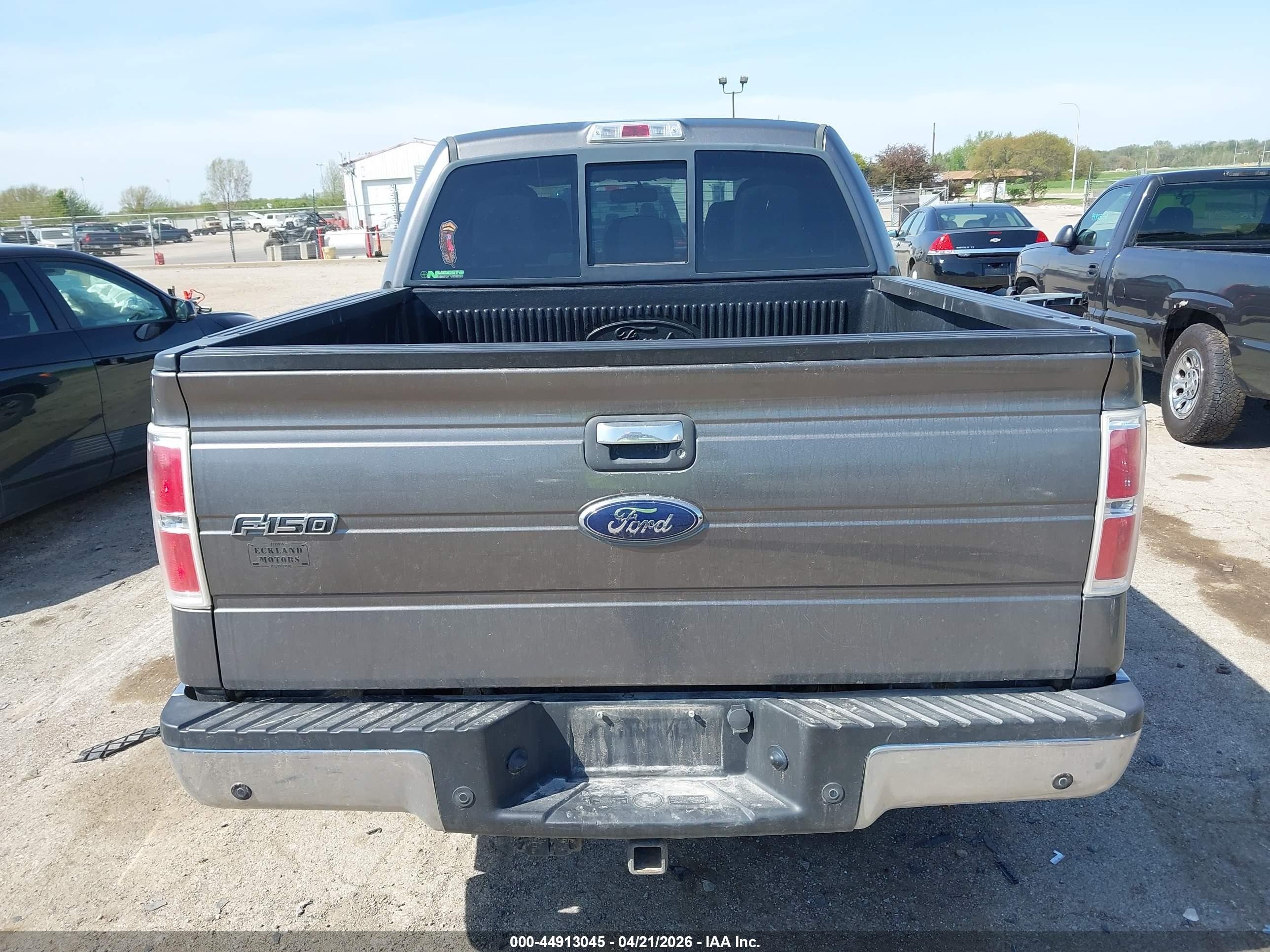 2011 Ford F-150 Xlt Gray vin: 1FTFW1ET8BFC65055
