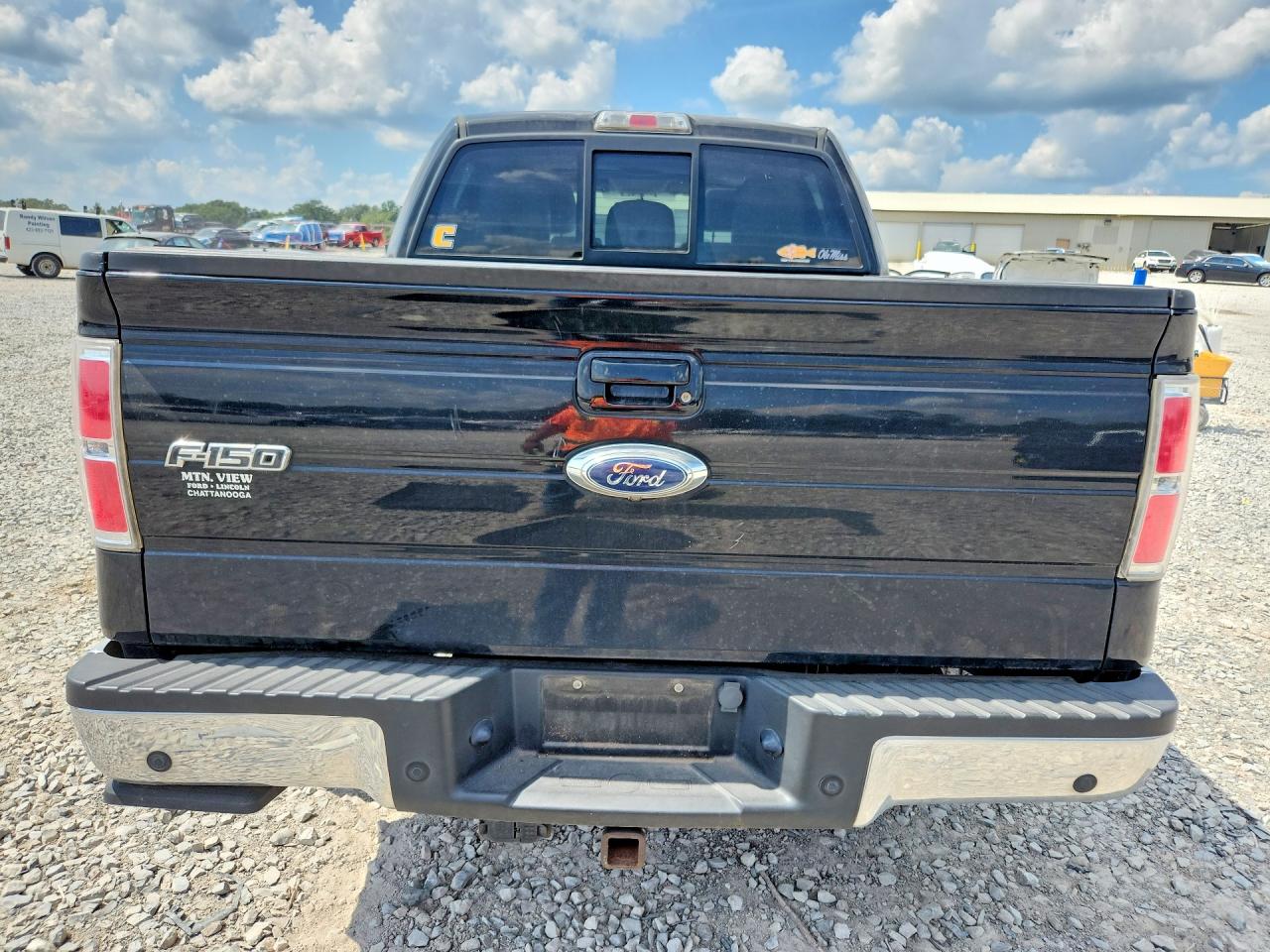 2011 Ford F150 Supercrew Black vin: 1FTFW1ET8BFC83863