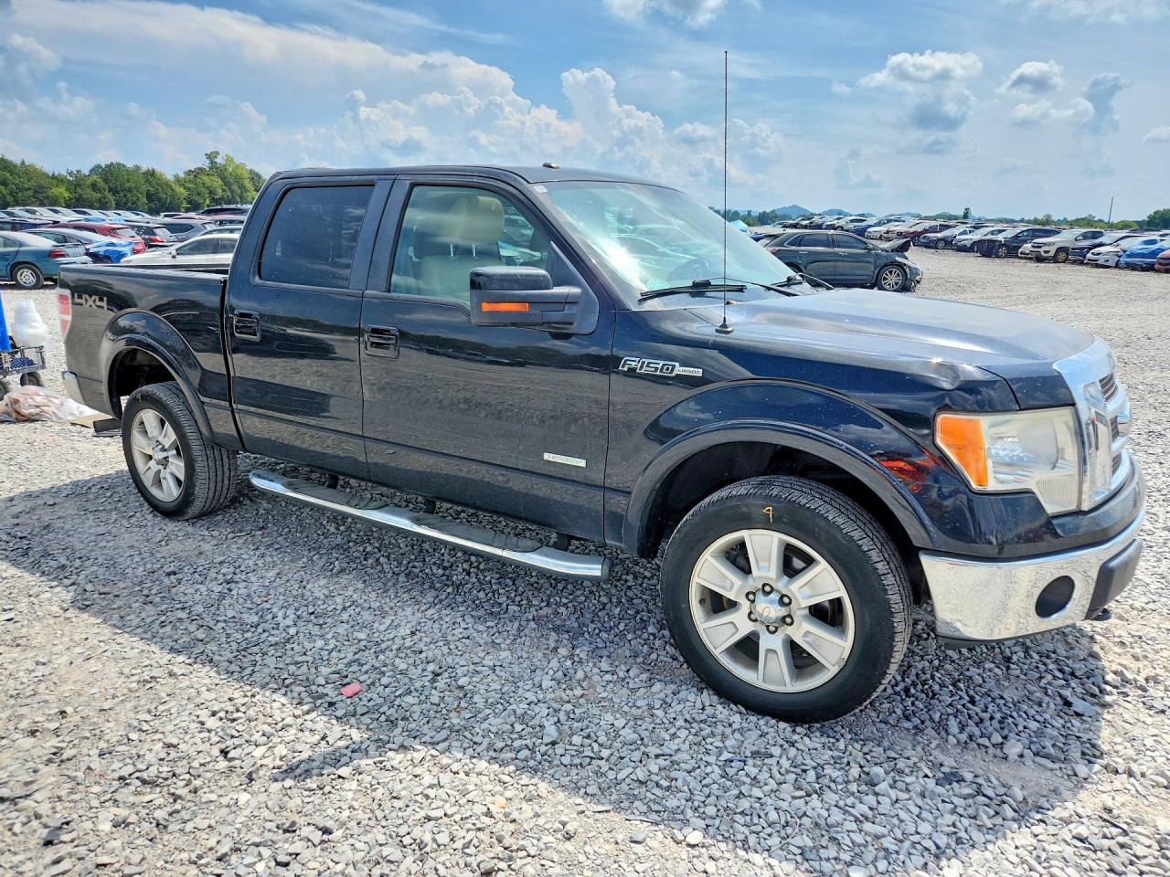 2011 Ford F150 Supercrew Black vin: 1FTFW1ET8BFC83863
