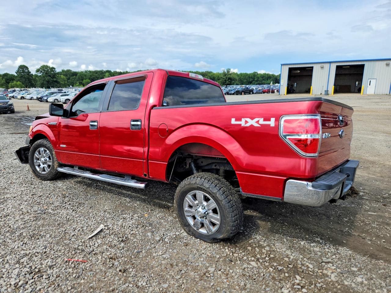 2011 Ford F150 Supercrew Red vin: 1FTFW1ET8BFC84964