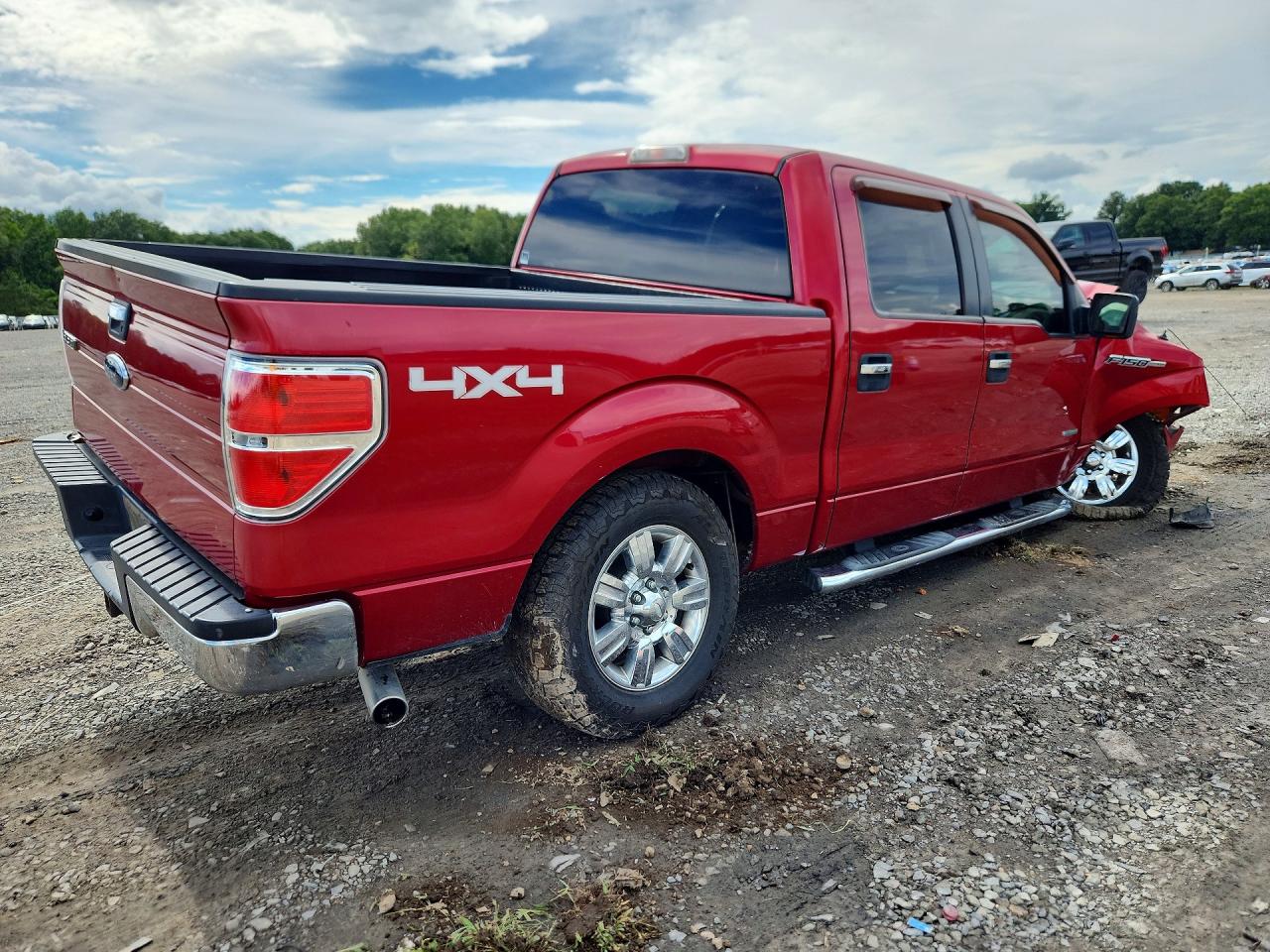 2011 Ford F150 Supercrew Red vin: 1FTFW1ET8BFC84964