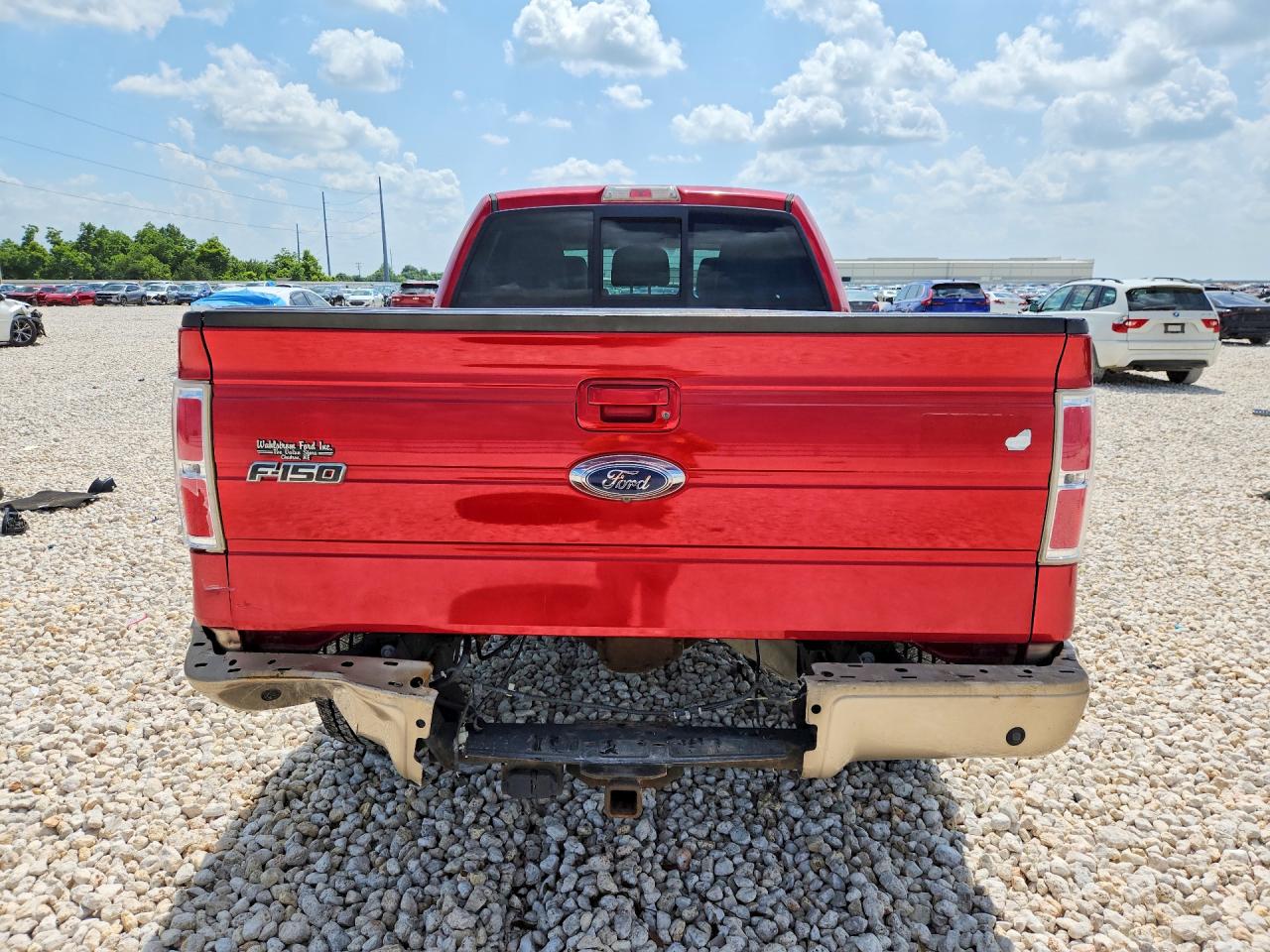 2011 Ford F150 Supercrew Red vin: 1FTFW1ET8BFC92577