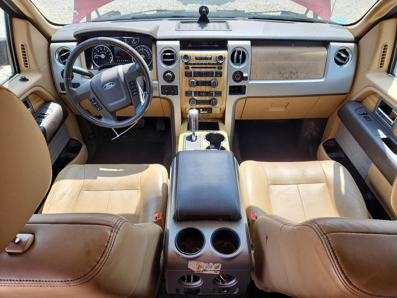 2011 Ford F150 Supercrew Red vin: 1FTFW1ET8BFC92577