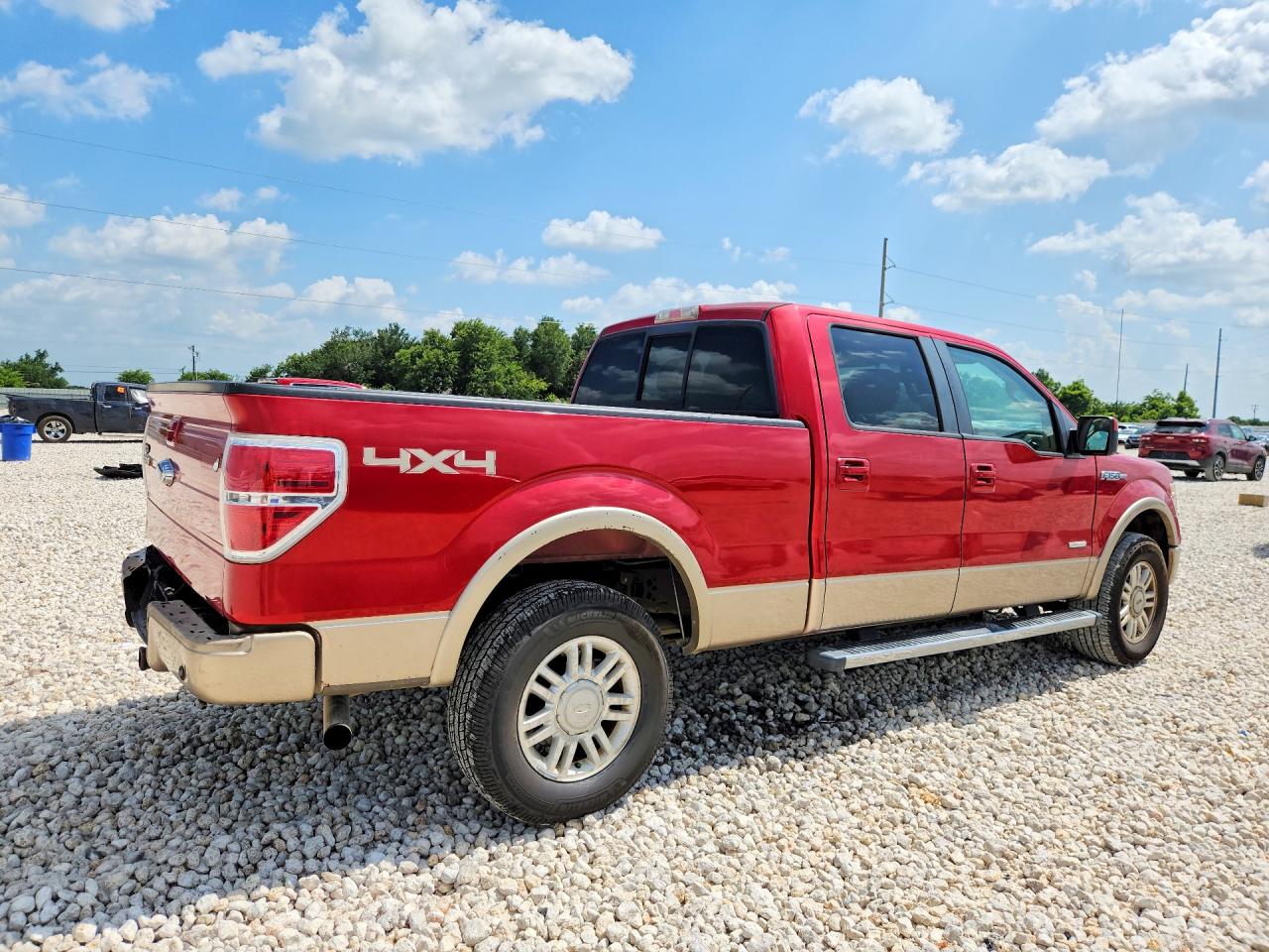 2011 Ford F150 Supercrew Red vin: 1FTFW1ET8BFC92577
