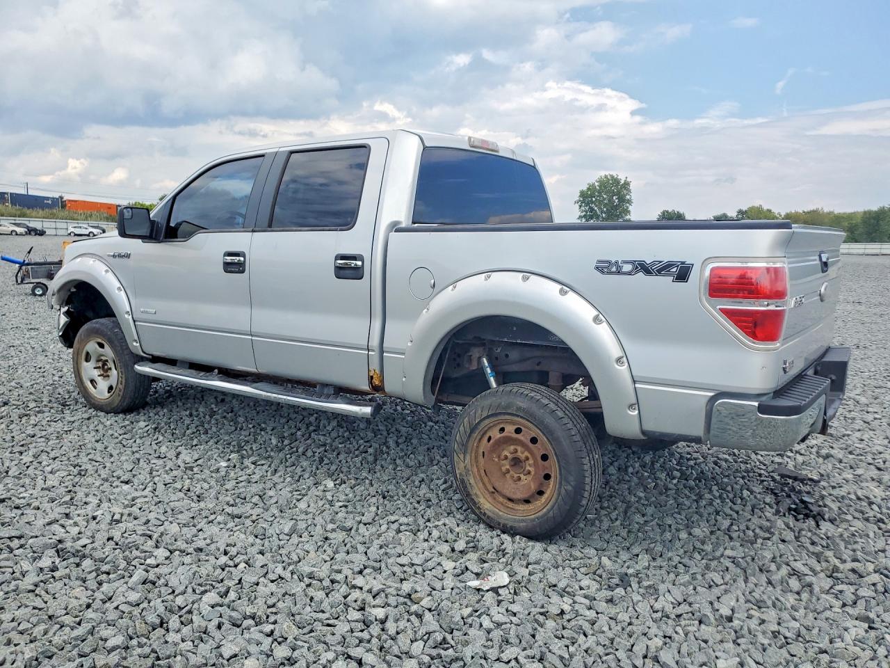 2011 Ford F150 Supercrew Silver vin: 1FTFW1ET8BFD08650