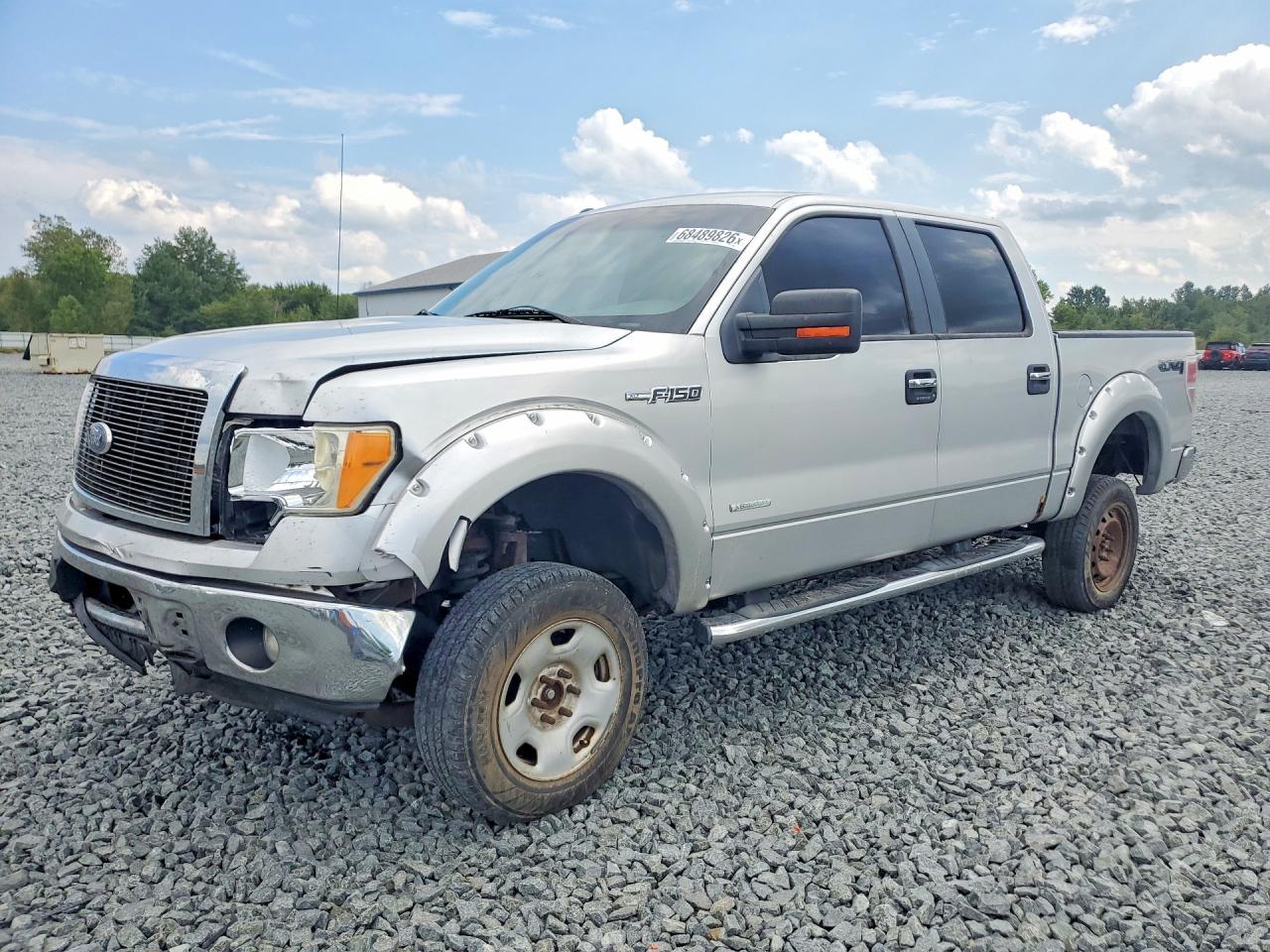 2011 Ford F150 Supercrew Silver vin: 1FTFW1ET8BFD08650