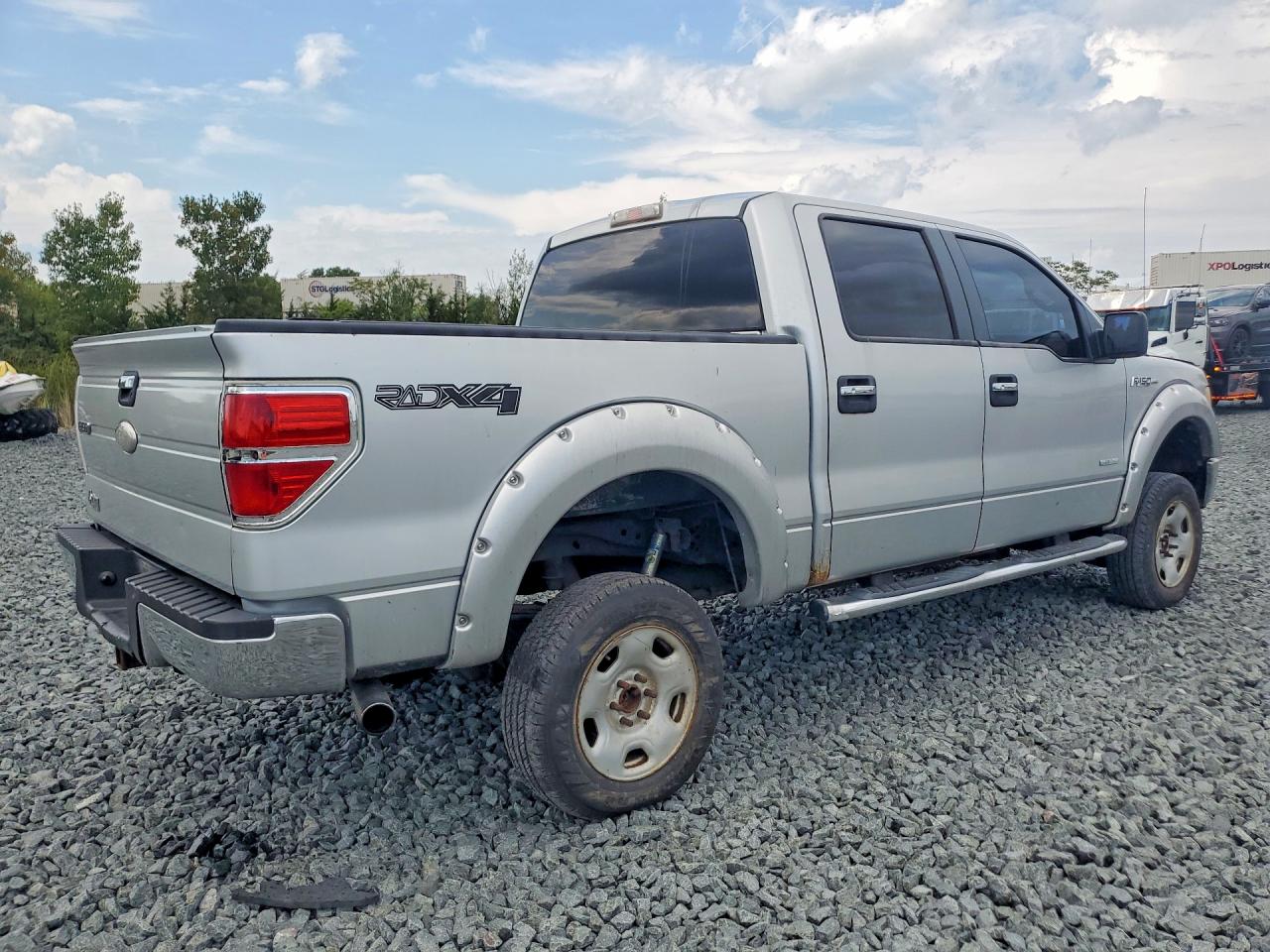 2011 Ford F150 Supercrew Silver vin: 1FTFW1ET8BFD08650