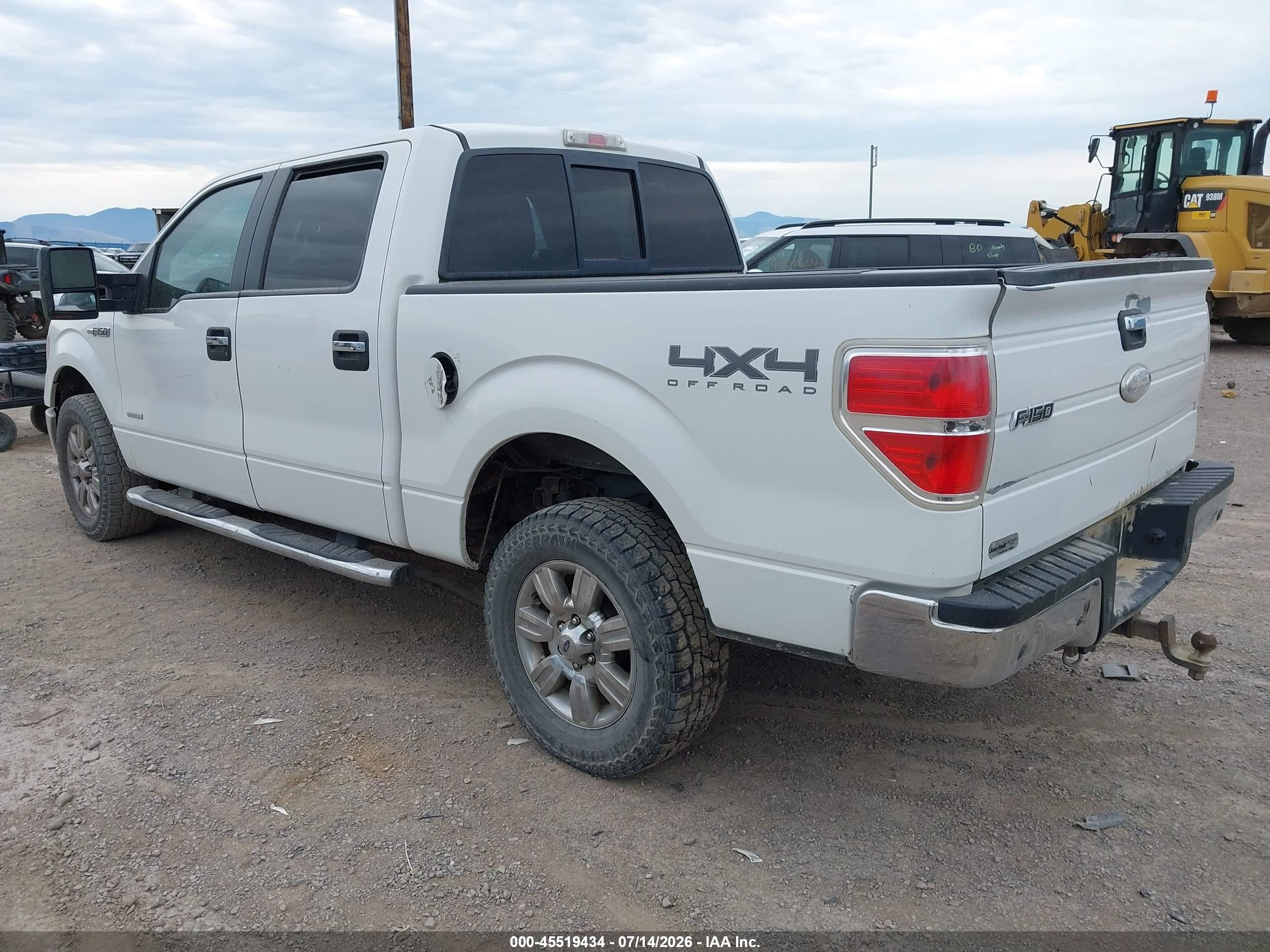 2011 Ford F-150 Fx4/king Ranch/lariat/platinum/xlt White vin: 1FTFW1ET8BKD91858