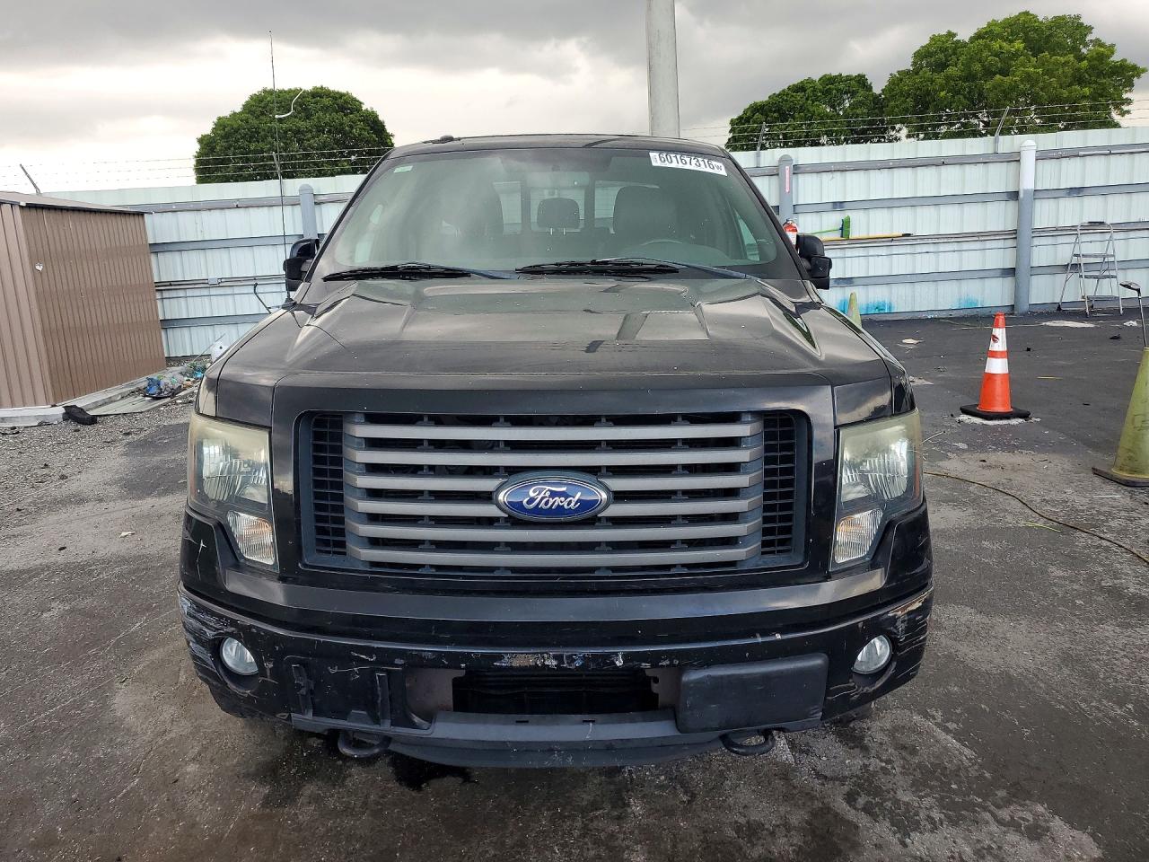 2011 Ford F150 Supercrew Black vin: 1FTFW1ET8BKE07508