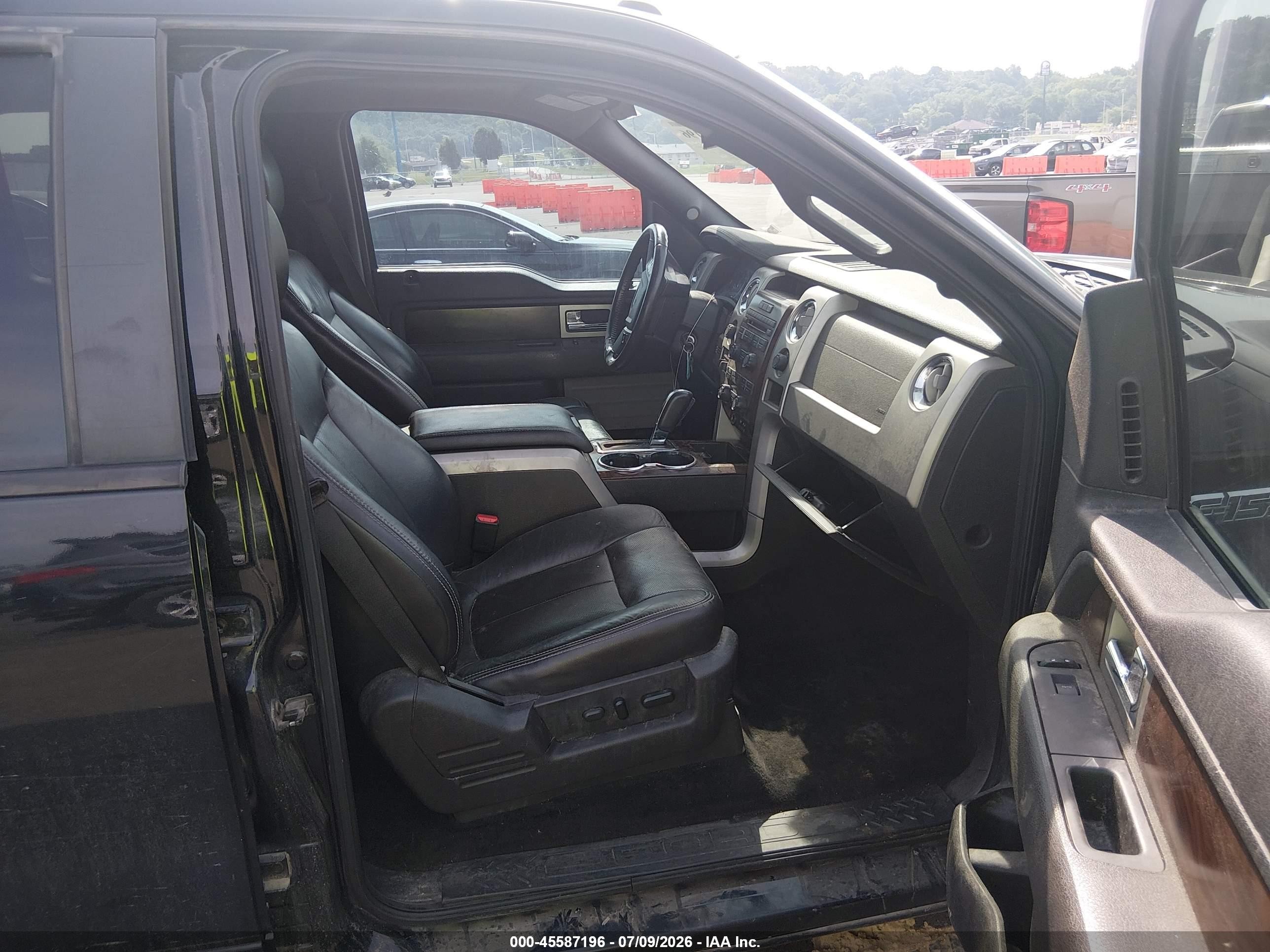 2012 Ford F-150 Lariat Черный vin: 1FTFW1ET8CFA00766