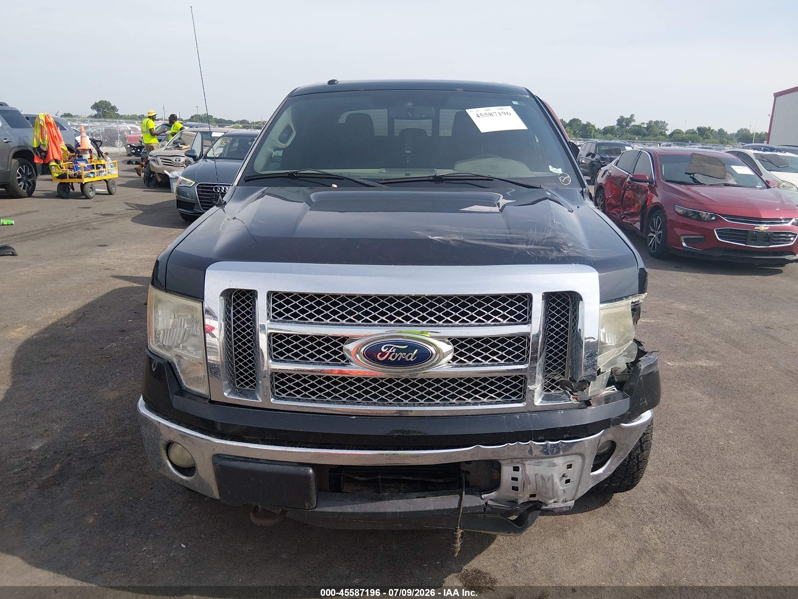 2012 Ford F-150 Lariat Черный vin: 1FTFW1ET8CFA00766