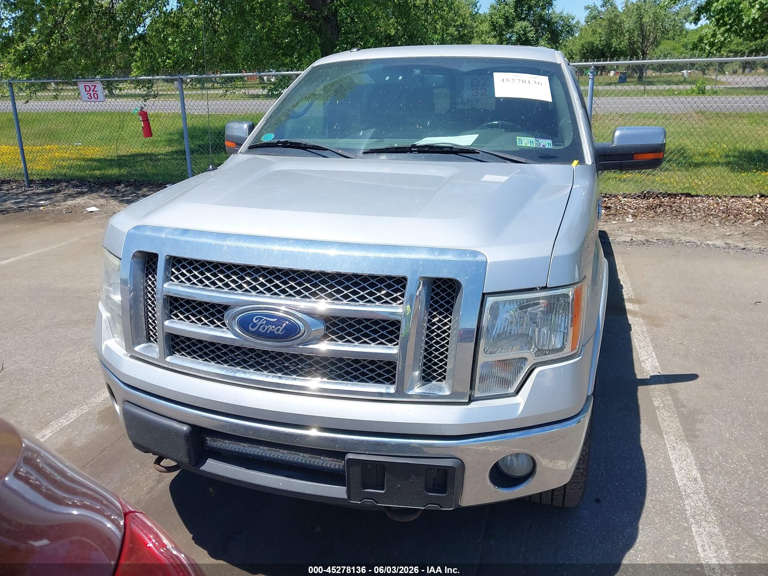 2012 Ford F-150 Lariat Белый vin: 1FTFW1ET8CFA01027