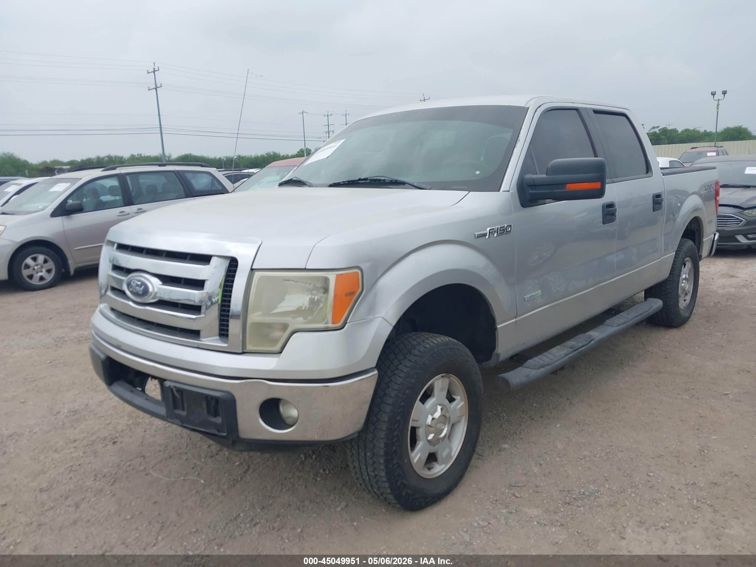 2012 Ford F-150 Xlt Серебряный vin: 1FTFW1ET8CFA04123