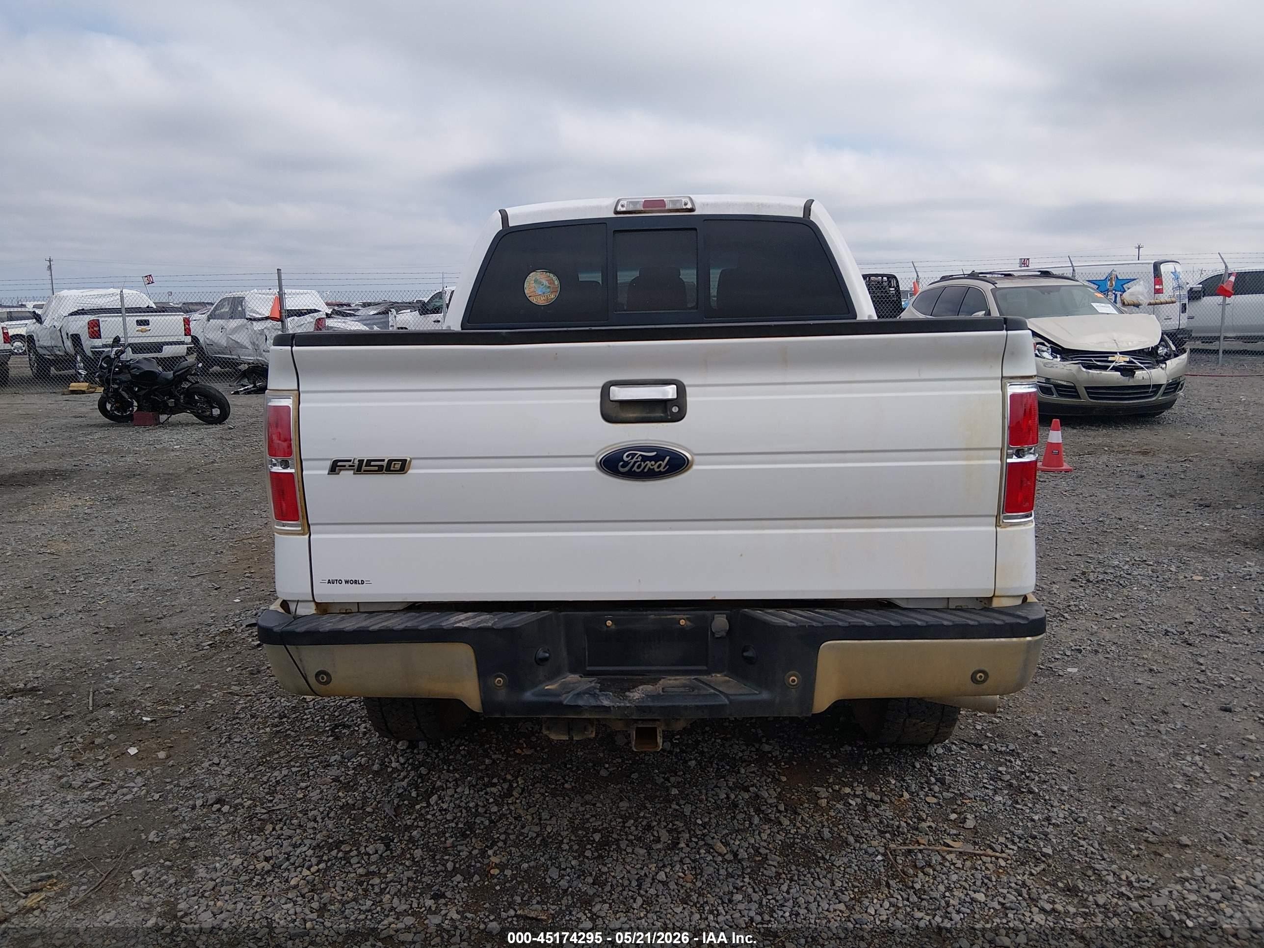 2012 Ford F-150 Xlt White vin: 1FTFW1ET8CFA04753