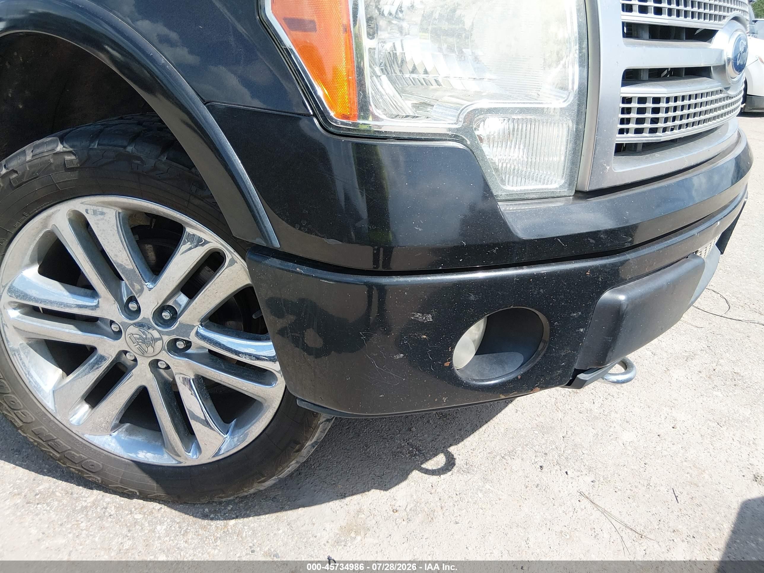 2012 Ford F-150 Platinum Black vin: 1FTFW1ET8CFA28650