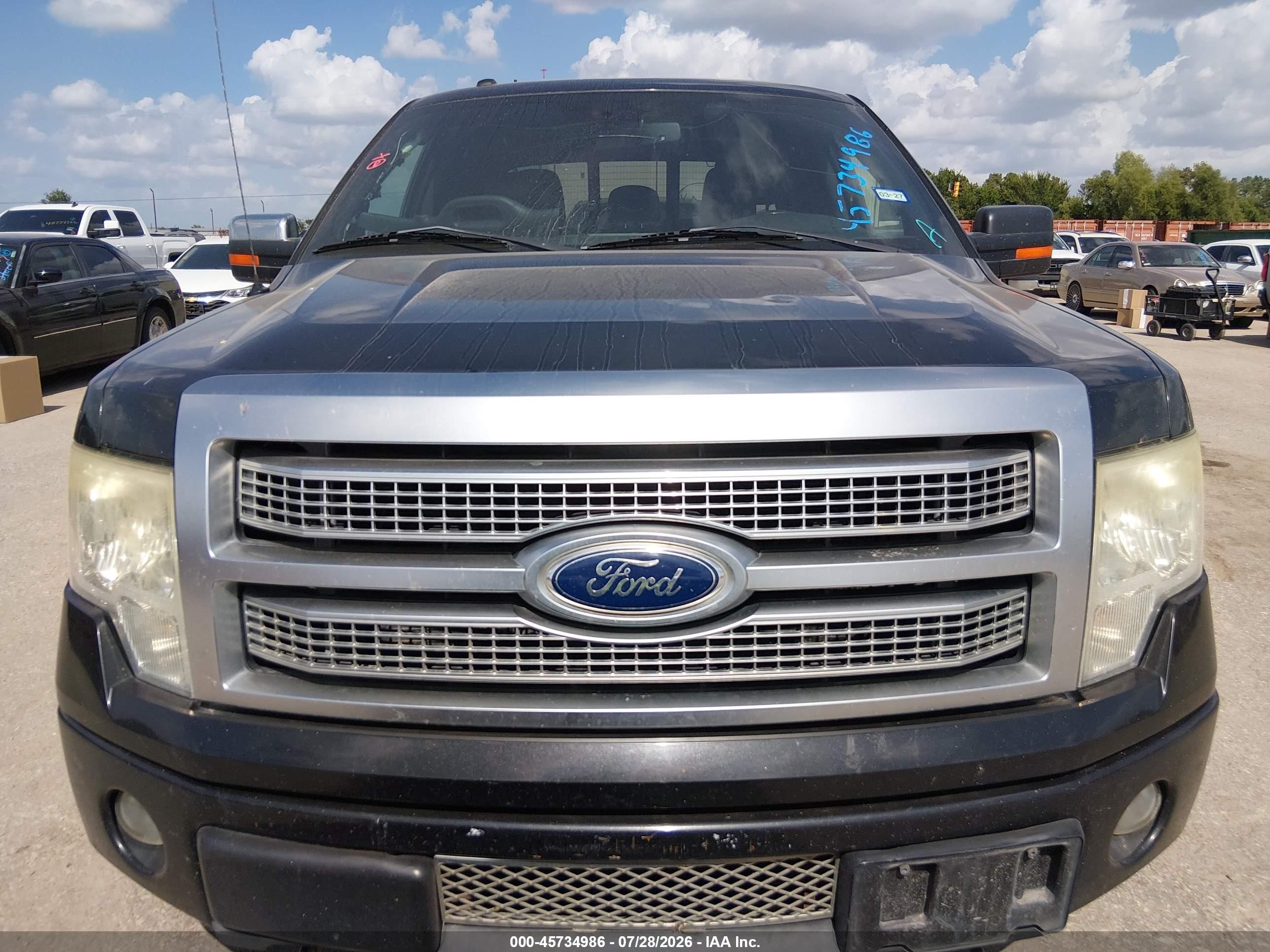 2012 Ford F-150 Platinum Black vin: 1FTFW1ET8CFA28650