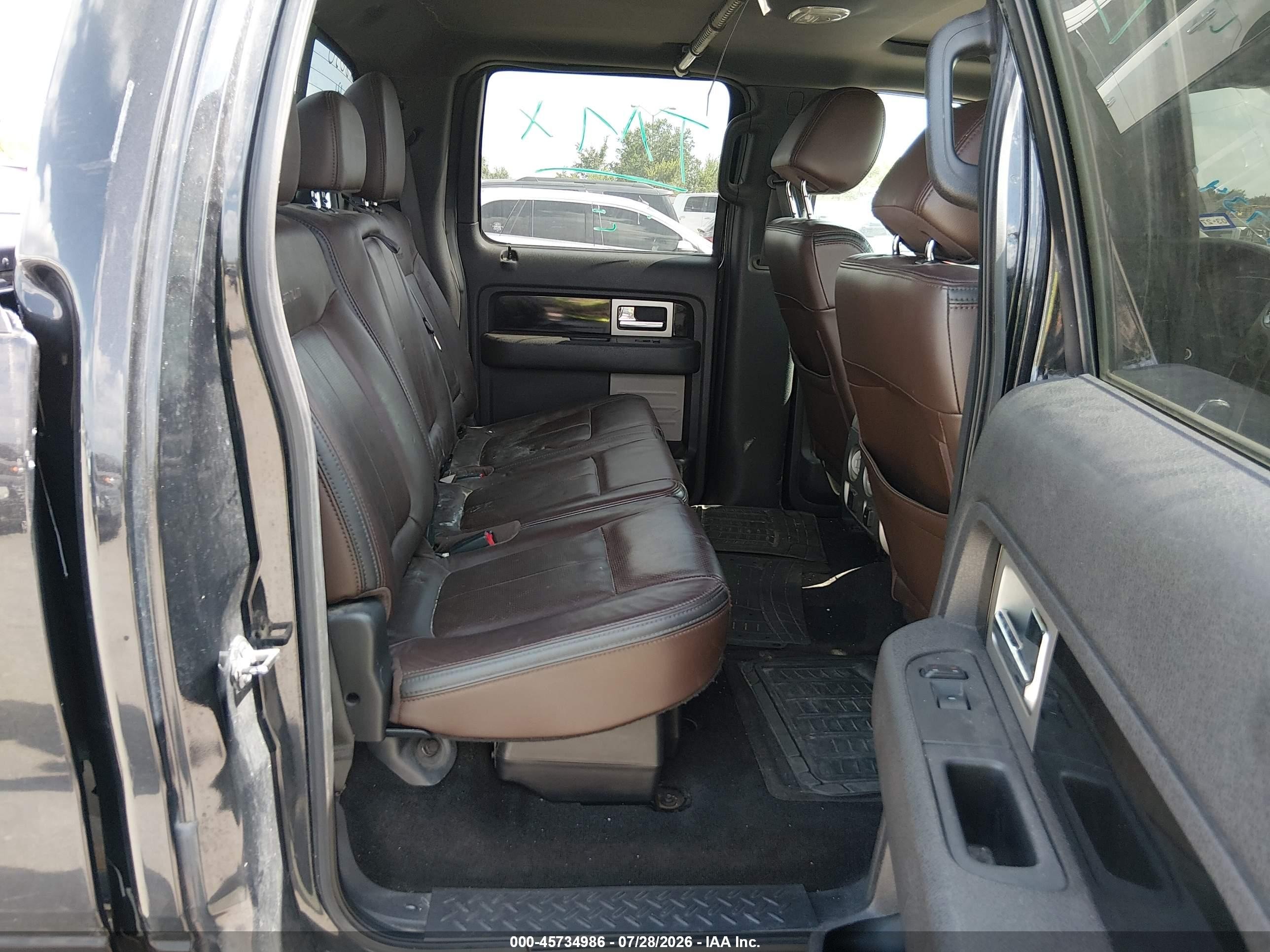 2012 Ford F-150 Platinum Black vin: 1FTFW1ET8CFA28650
