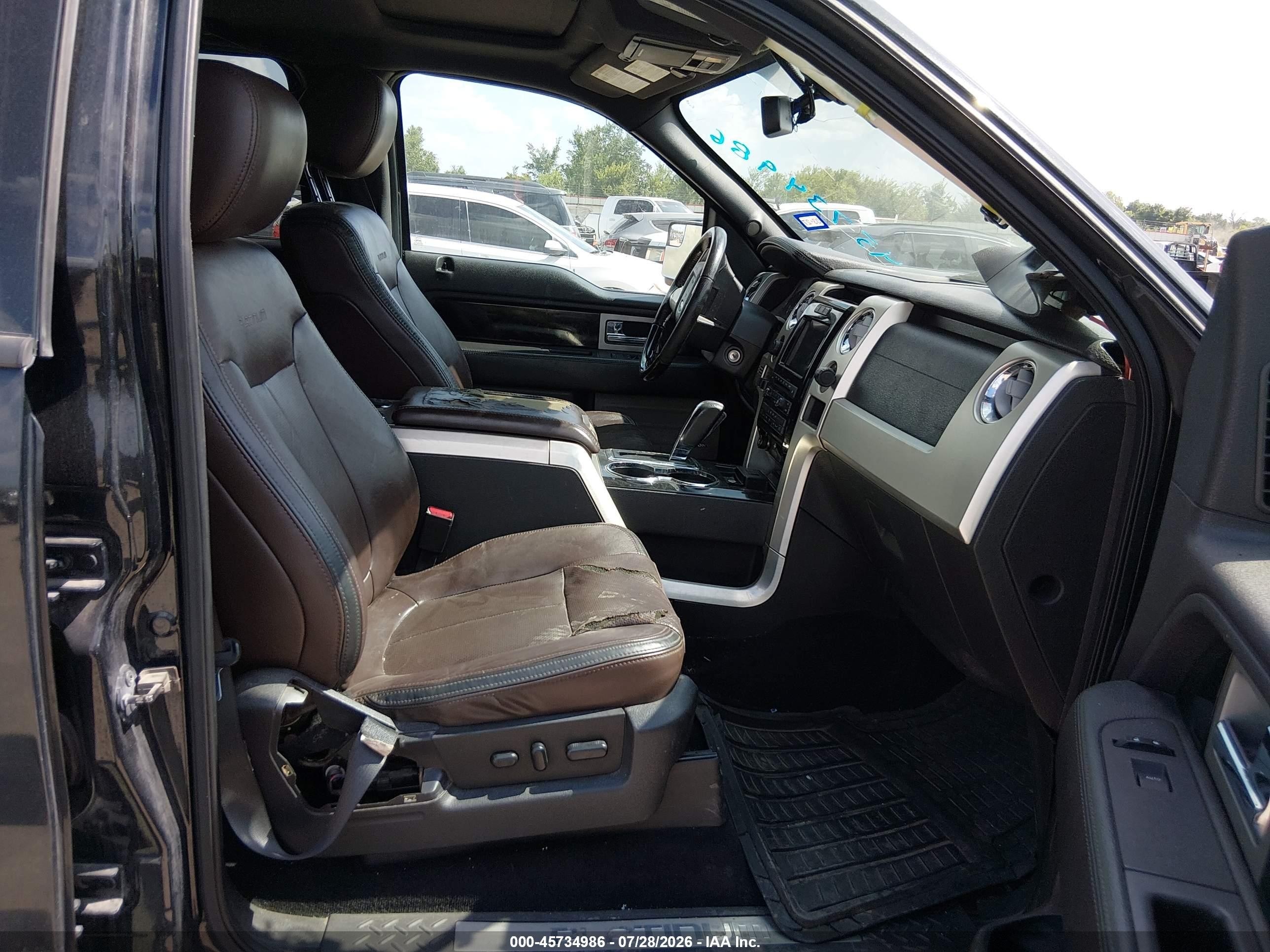2012 Ford F-150 Platinum Black vin: 1FTFW1ET8CFA28650