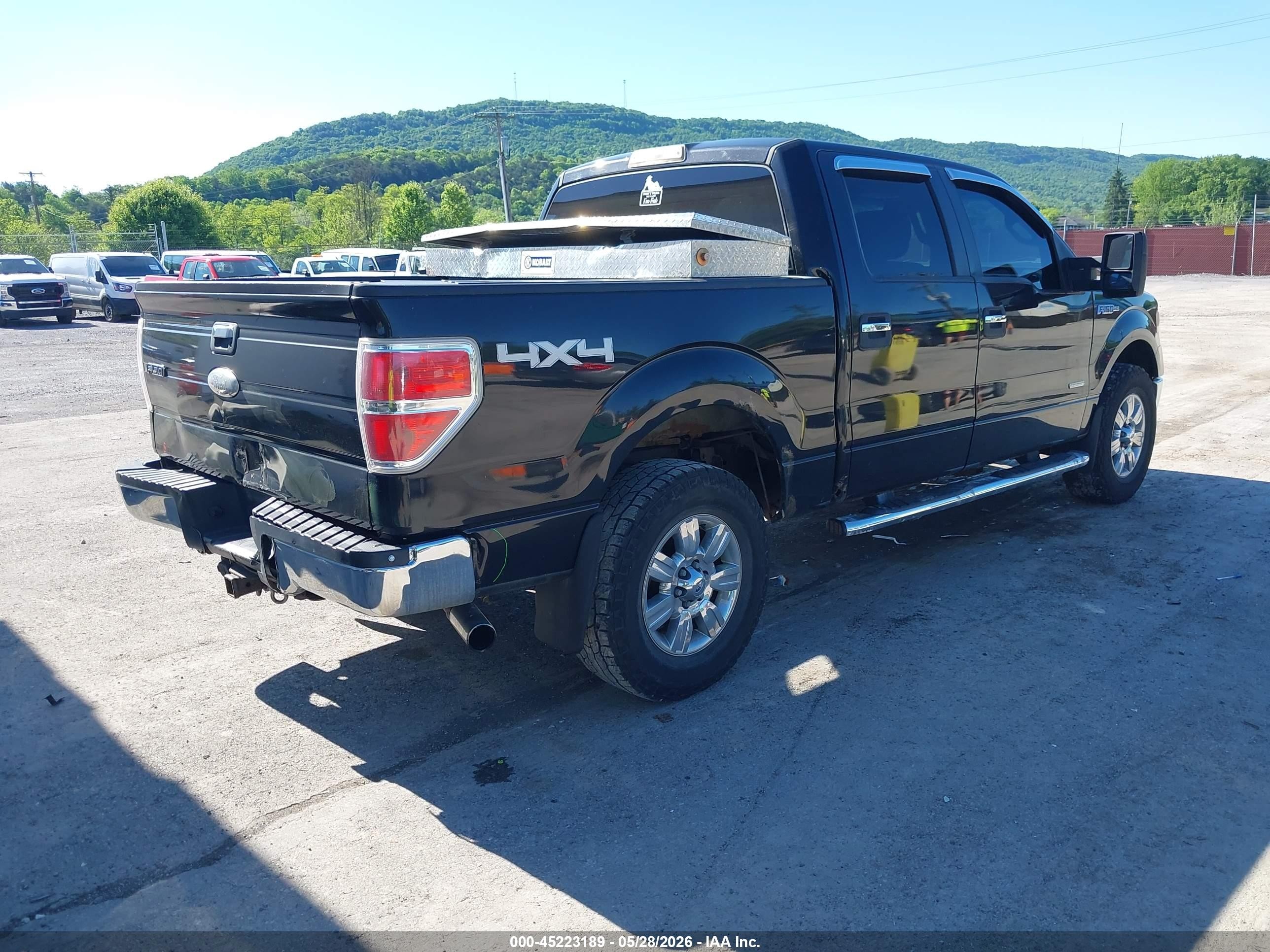 2012 Ford F-150 Xlt Черный vin: 1FTFW1ET8CFA37994