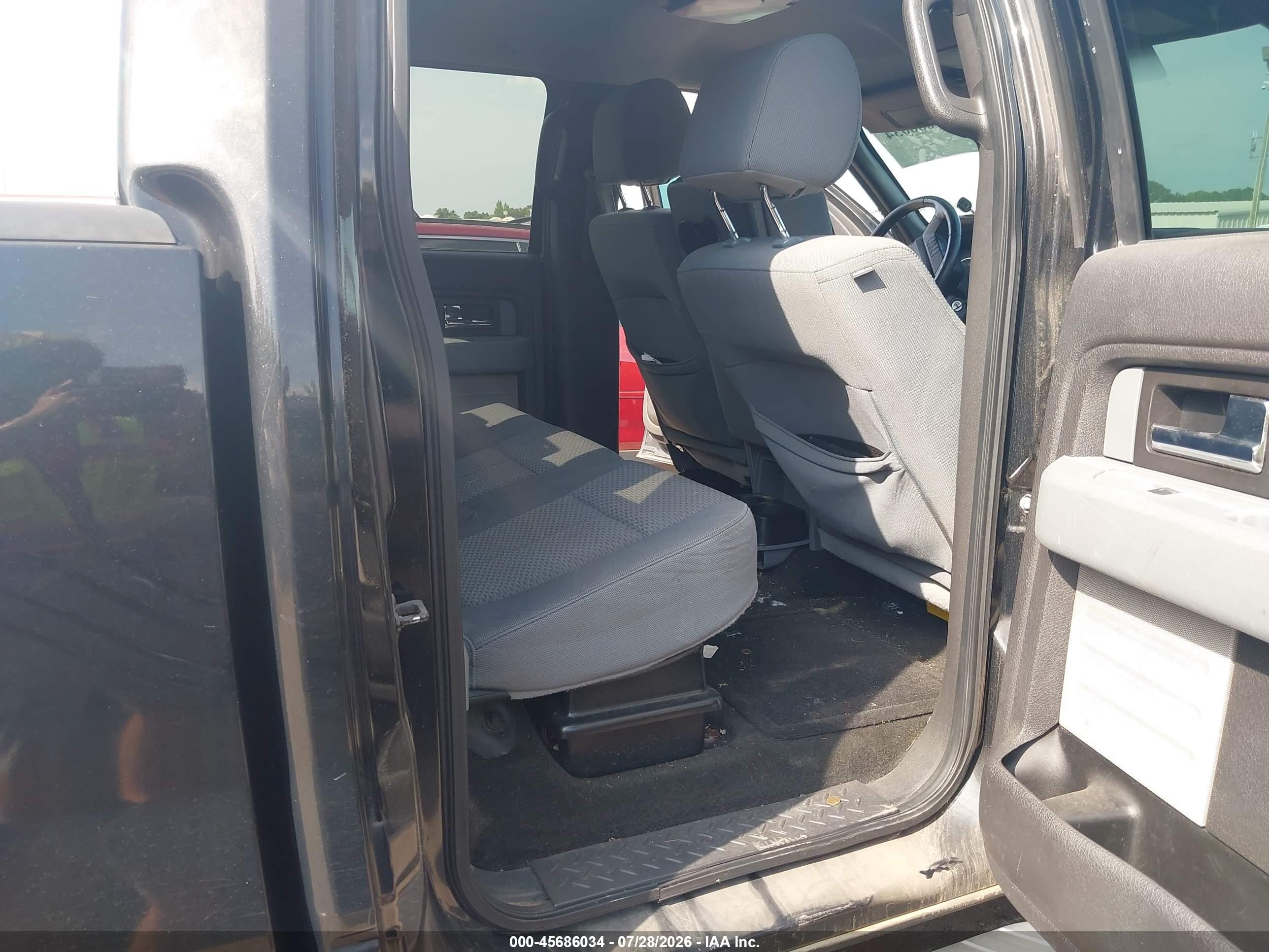 2012 Ford F-150 Xlt Black vin: 1FTFW1ET8CFB01743