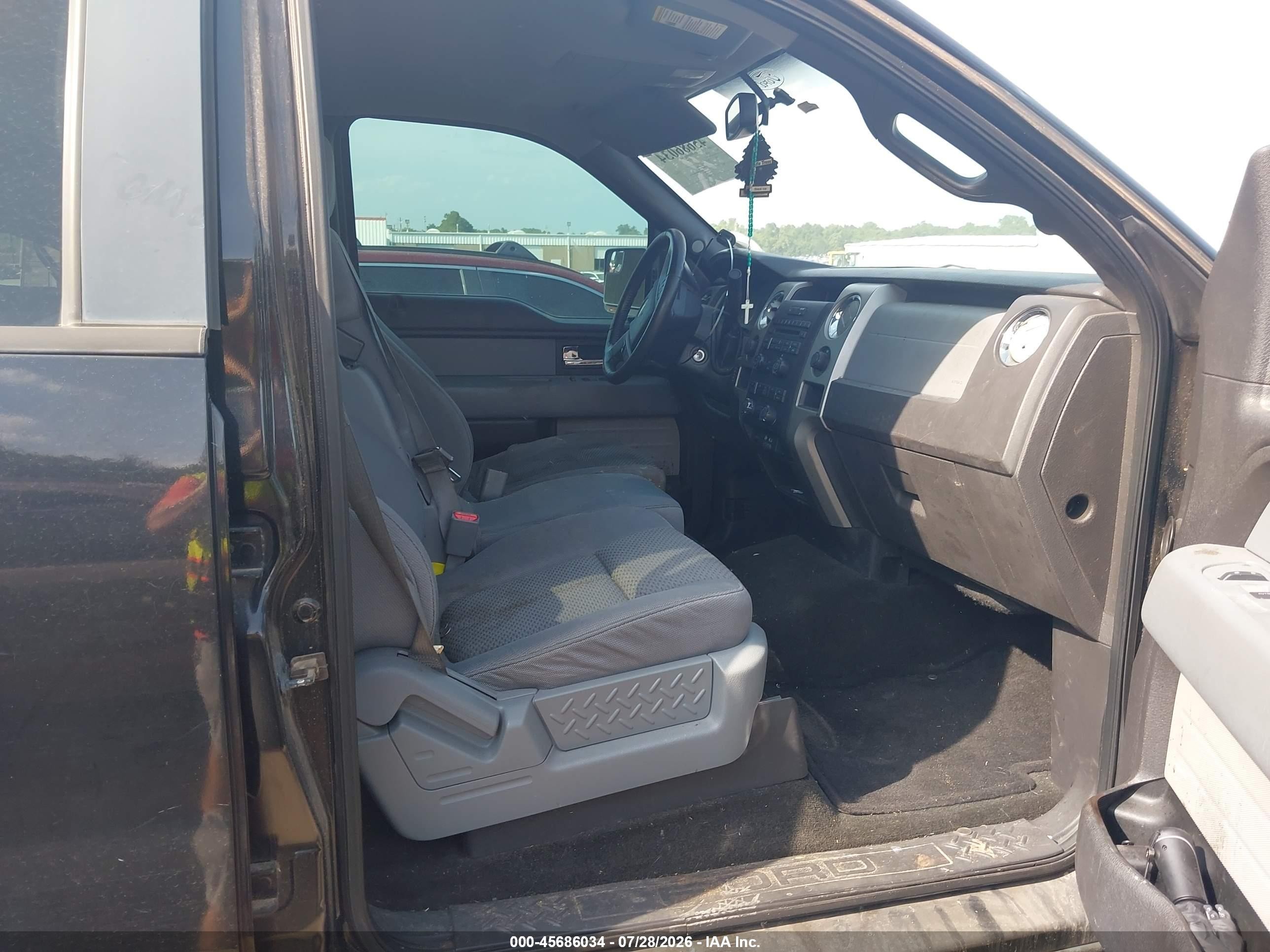 2012 Ford F-150 Xlt Black vin: 1FTFW1ET8CFB01743