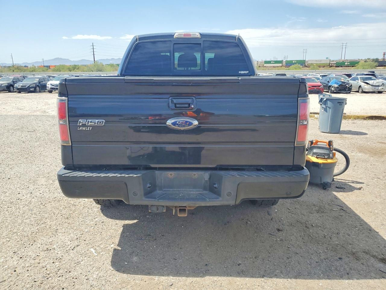 2012 Ford F150 Supercrew Black vin: 1FTFW1ET8CFB15691